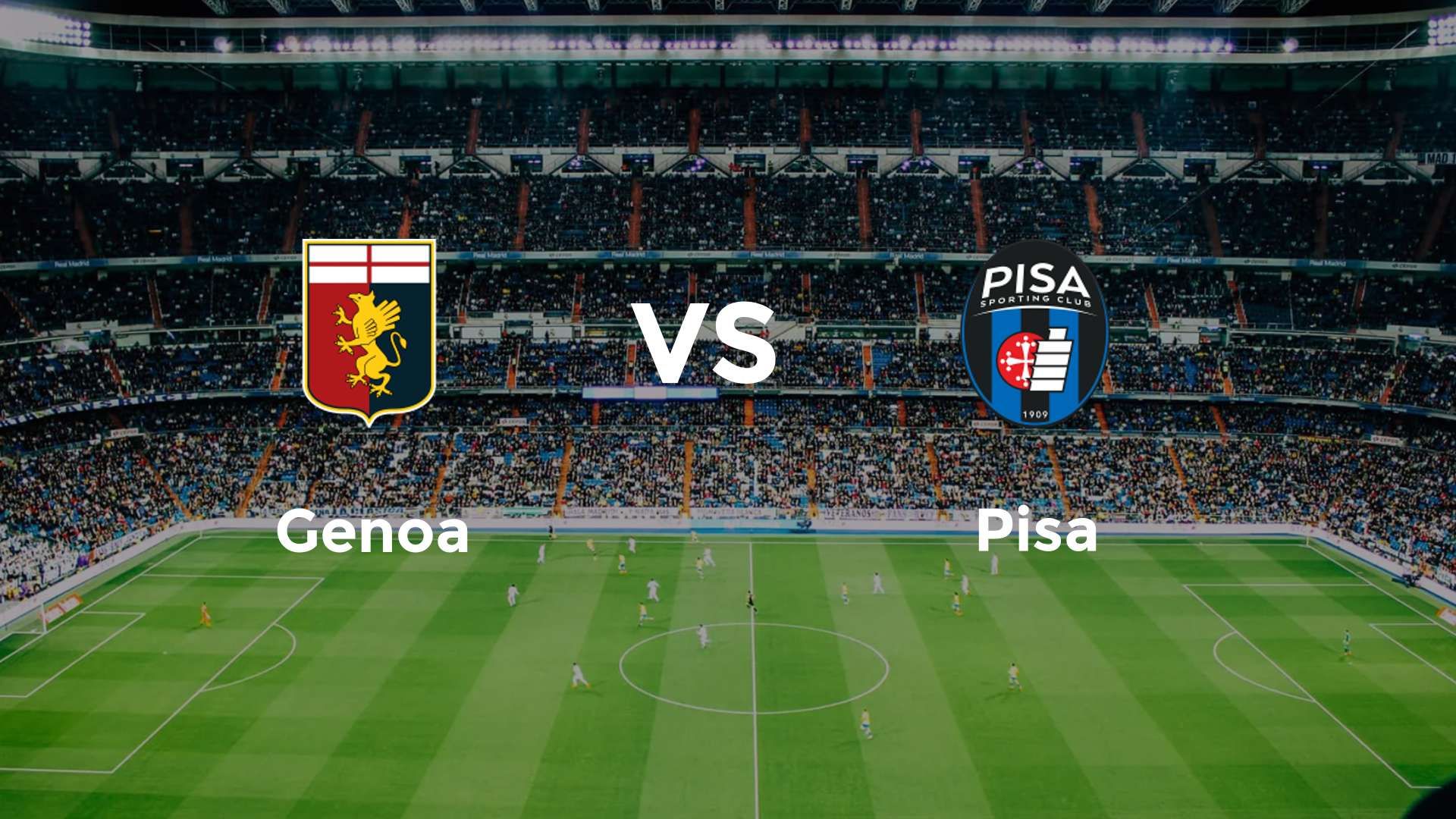 Genoa vs Pisa