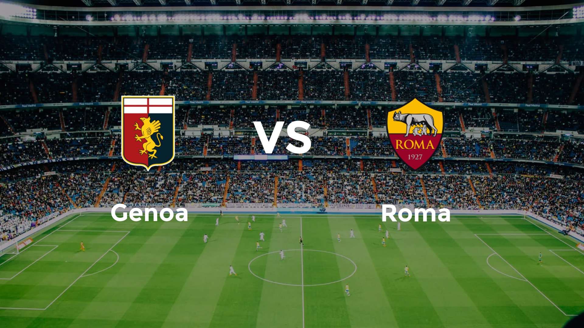 Genoa vs Roma