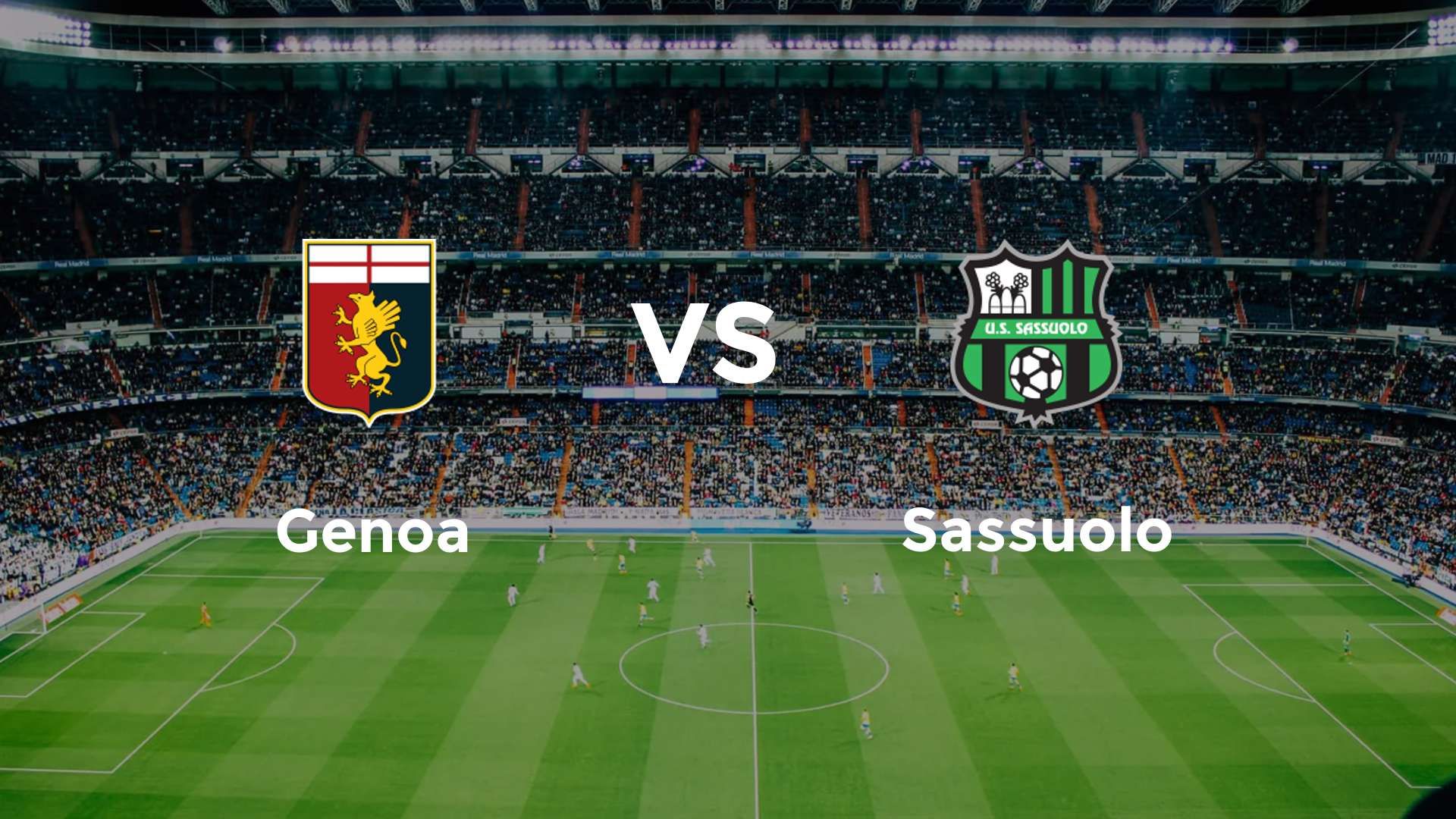 Genoa vs Sassuolo