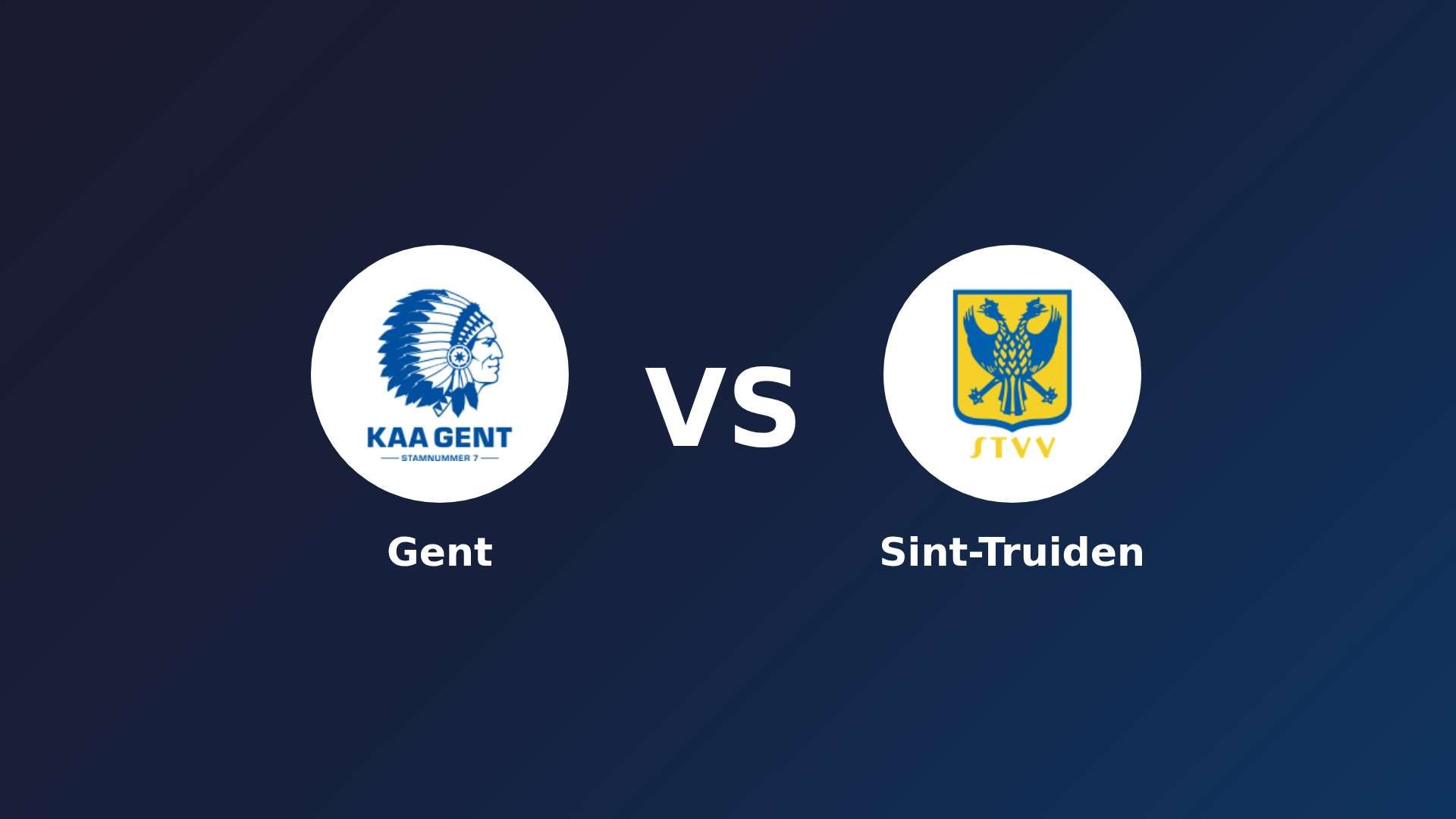 Gent vs Sint-Truiden