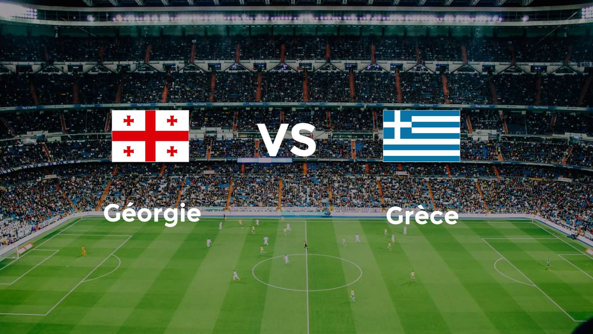 Géorgie vs Grèce