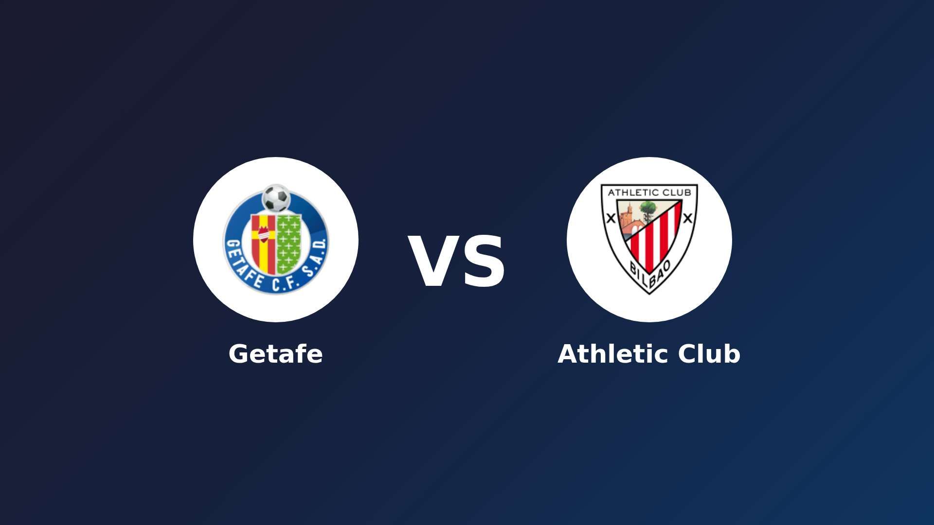 Getafe vs Athletic Club