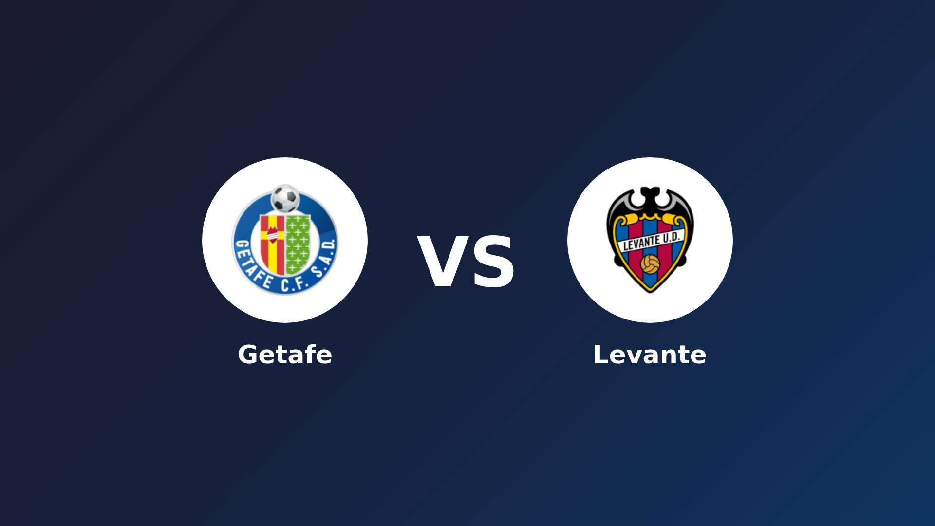 Getafe vs Levante