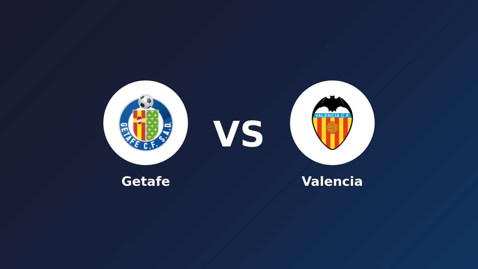Getafe vs Valencia