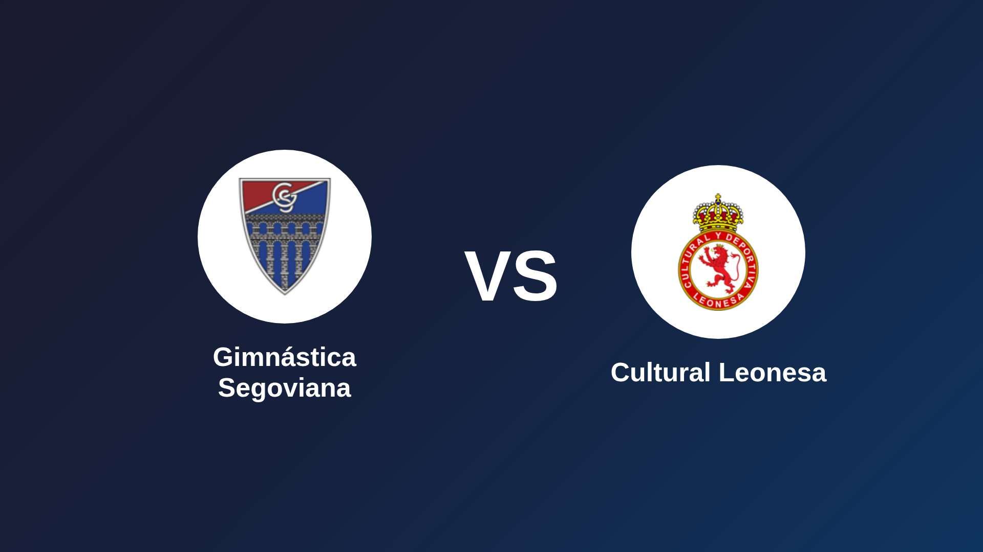 Gimnástica Segoviana vs Cultural Leonesa