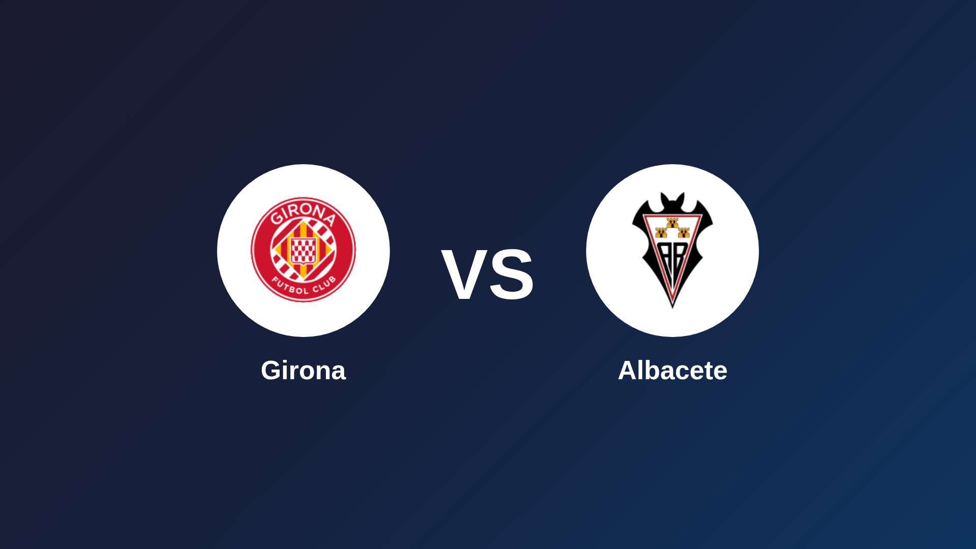 Girona vs Albacete