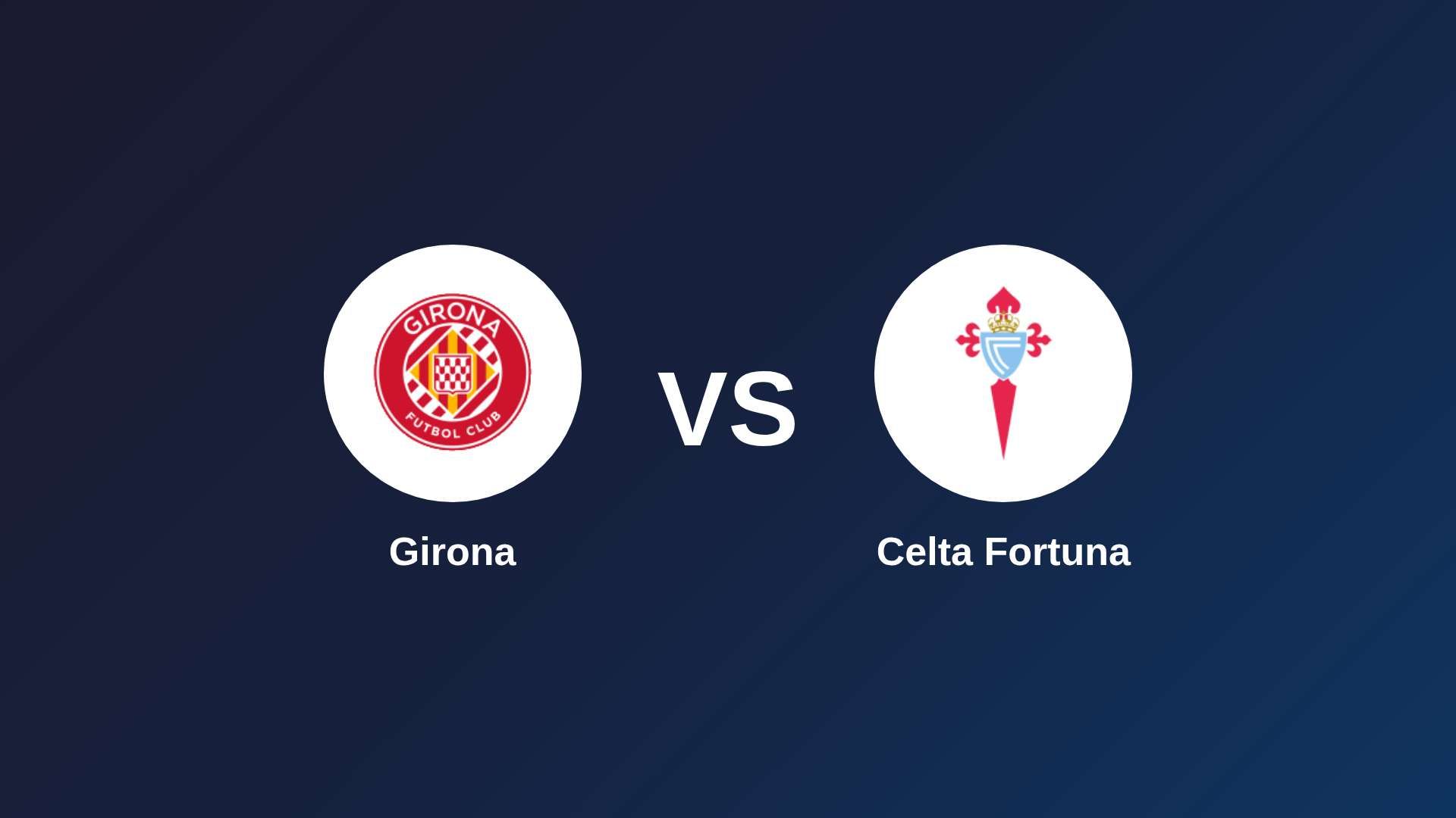 Girona vs Celta Fortuna