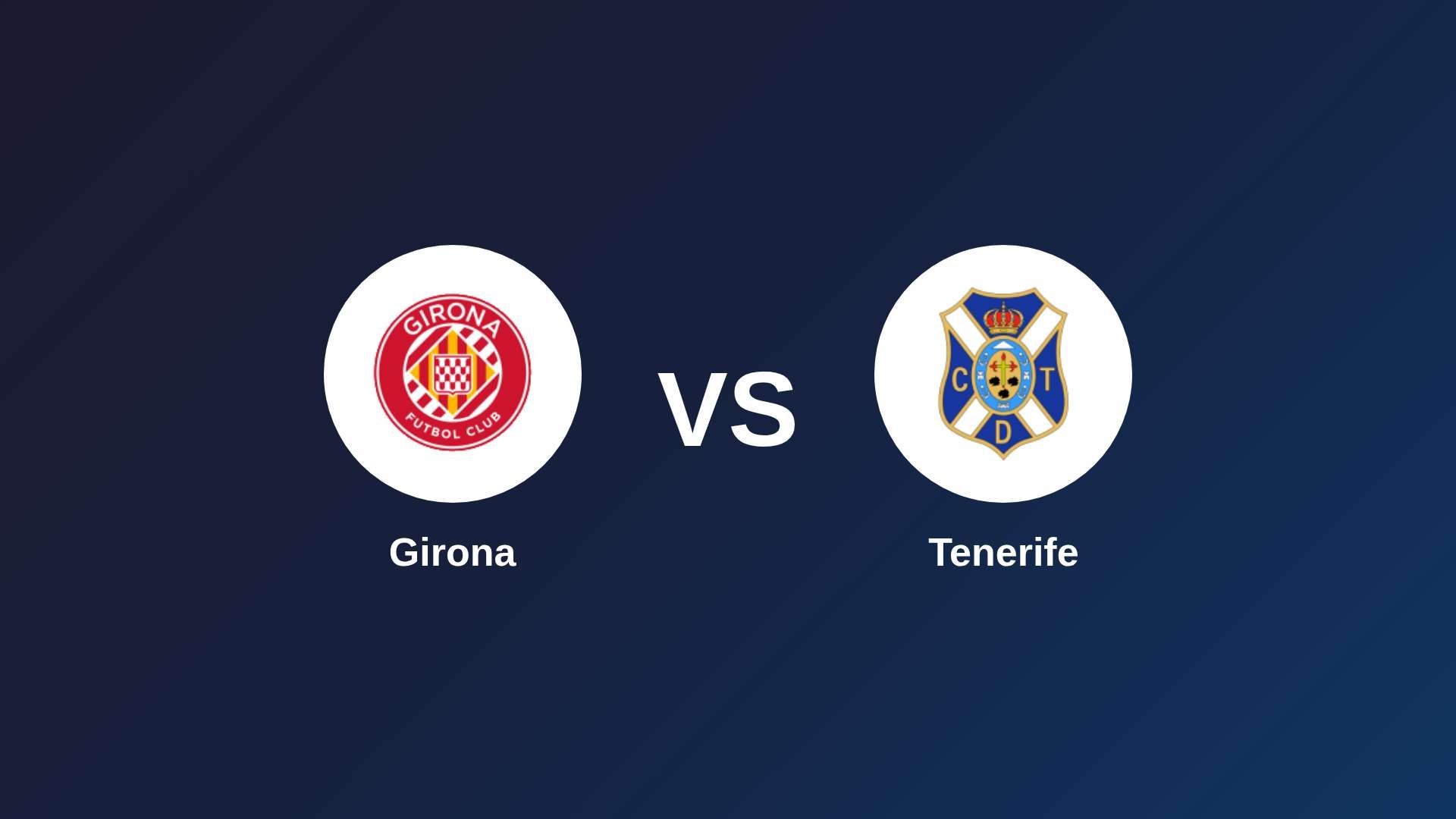 Girona vs Tenerife