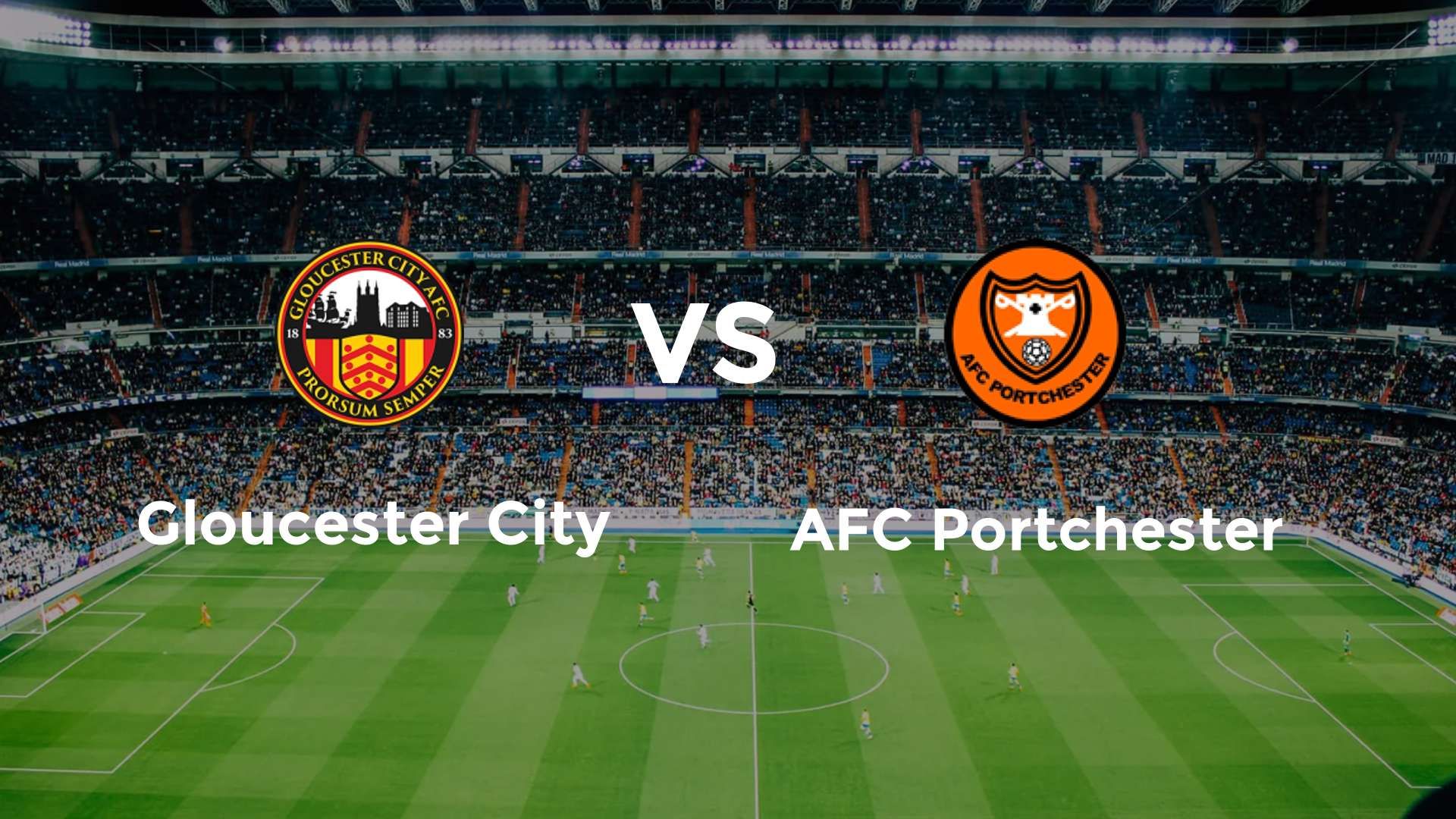 Gloucester City vs AFC Portchester