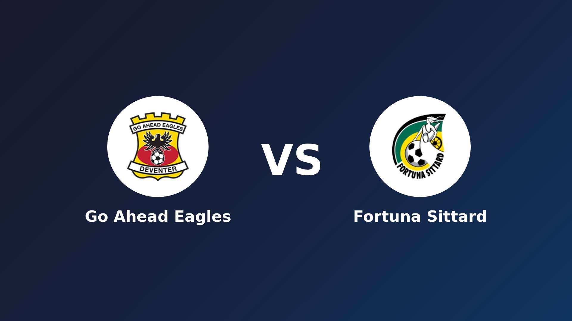Go Ahead Eagles vs Fortuna Sittard