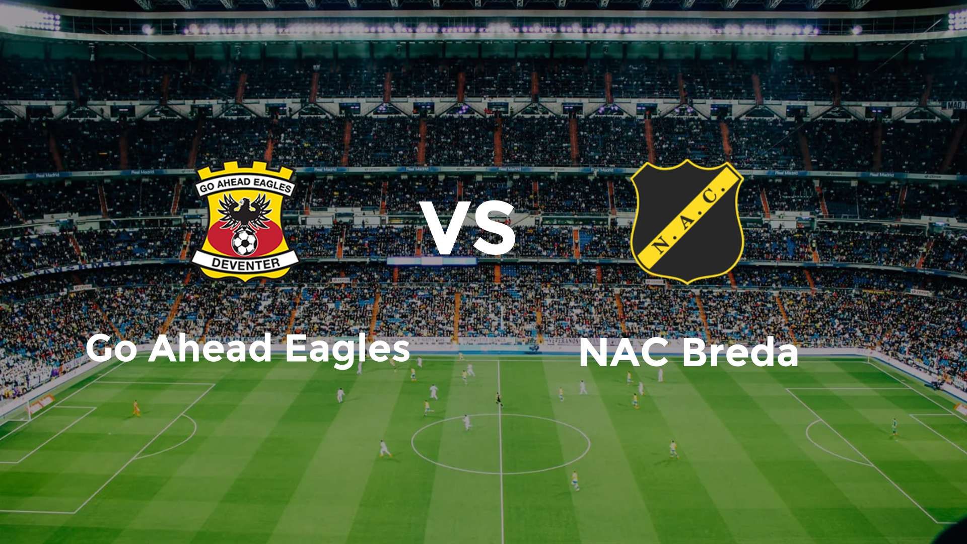 Go Ahead Eagles vs NAC Breda