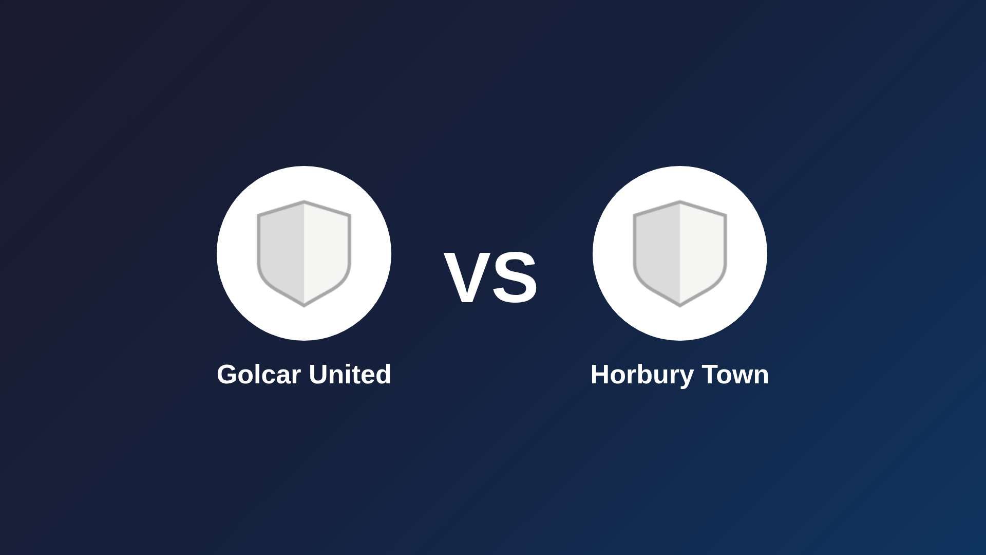 Golcar United vs Horbury Town