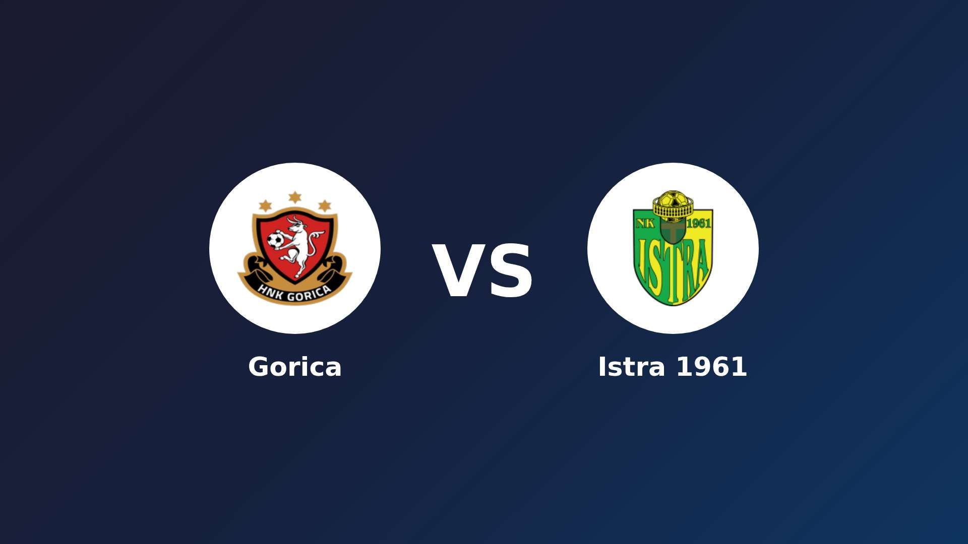 Gorica vs Istra 1961