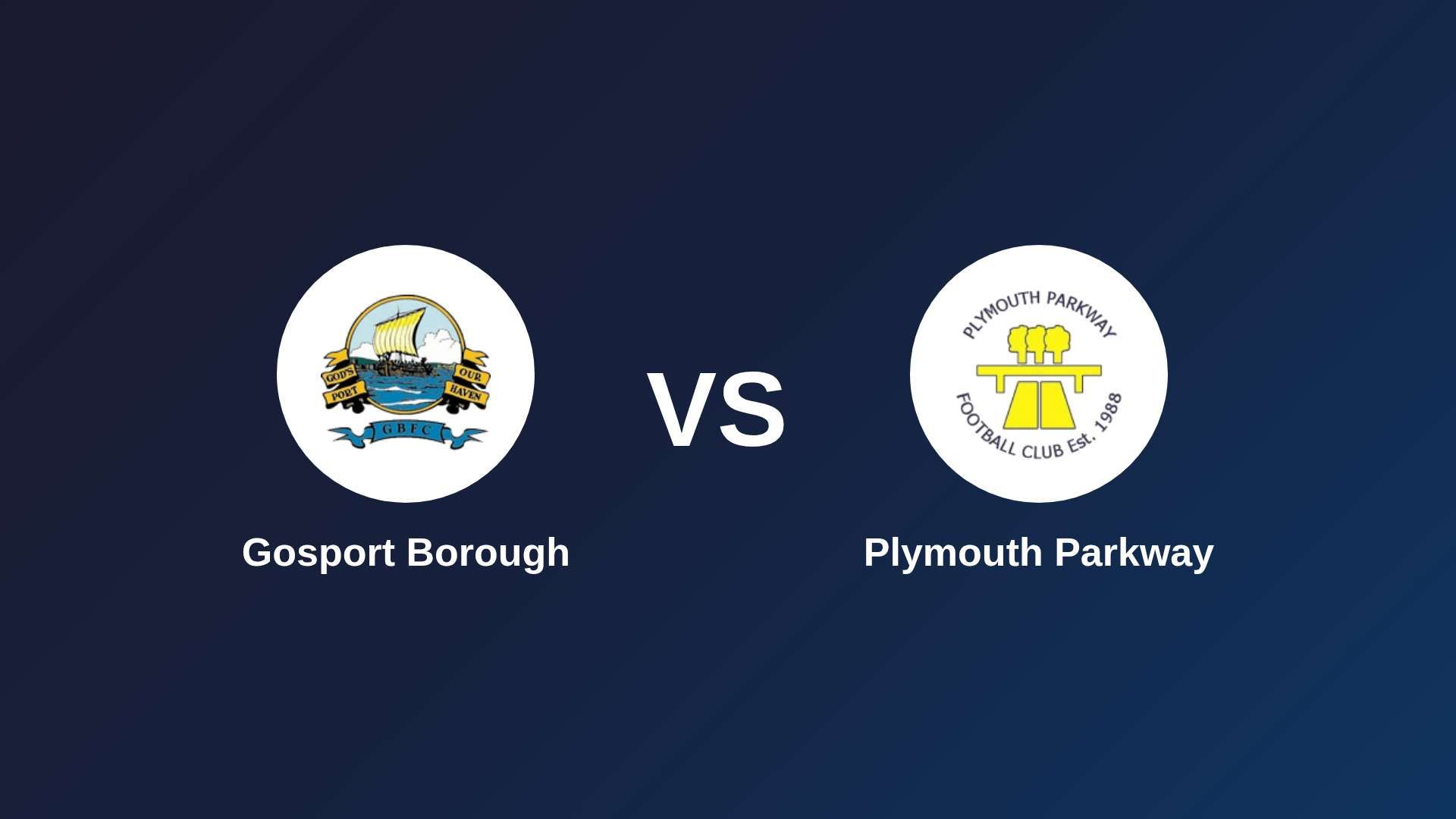 Gosport Borough vs Plymouth Parkway