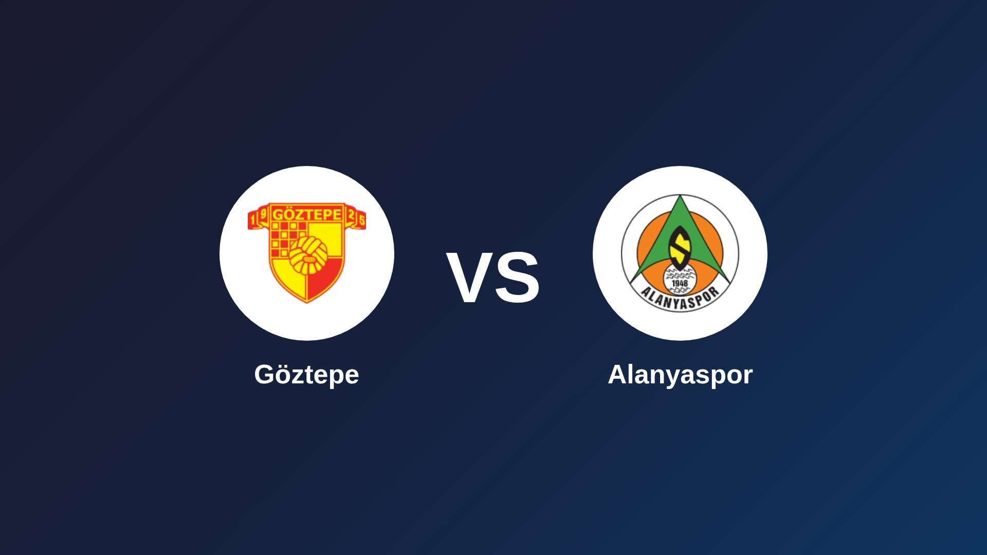 Göztepe vs Alanyaspor