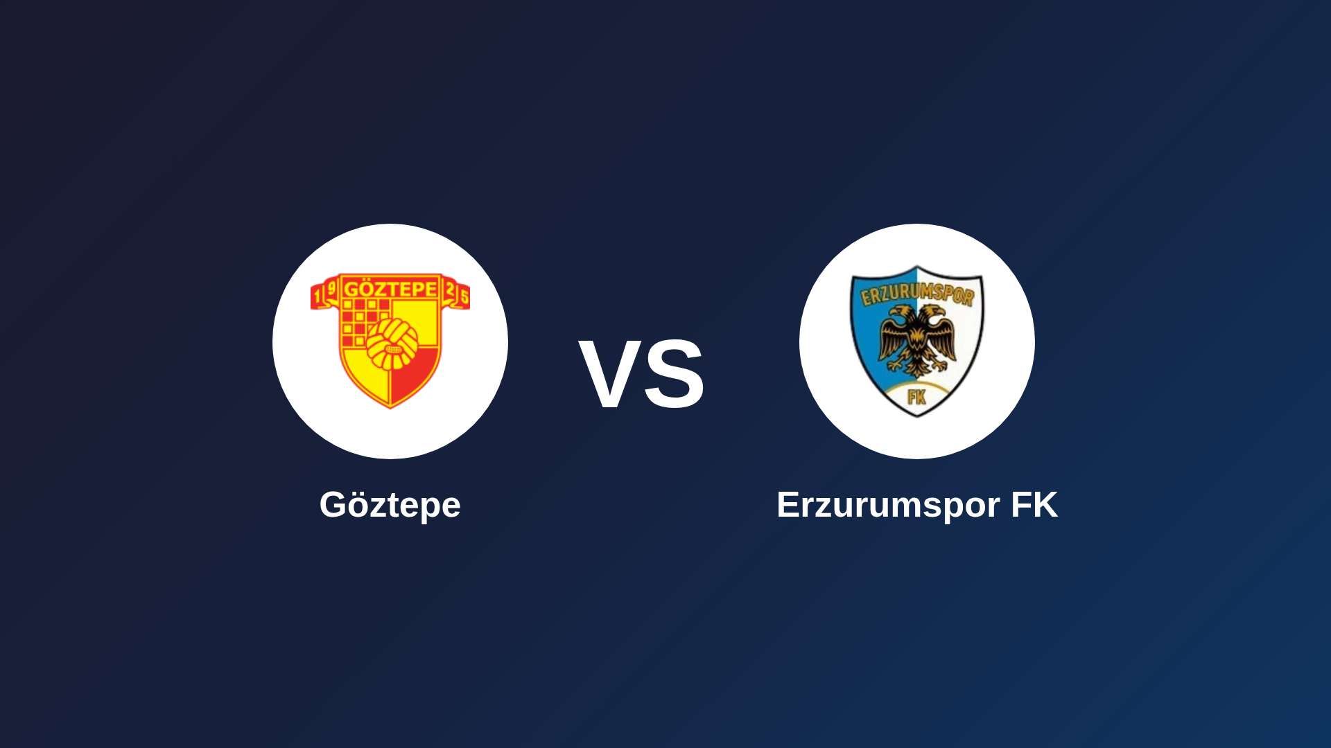 Göztepe vs Erzurumspor FK