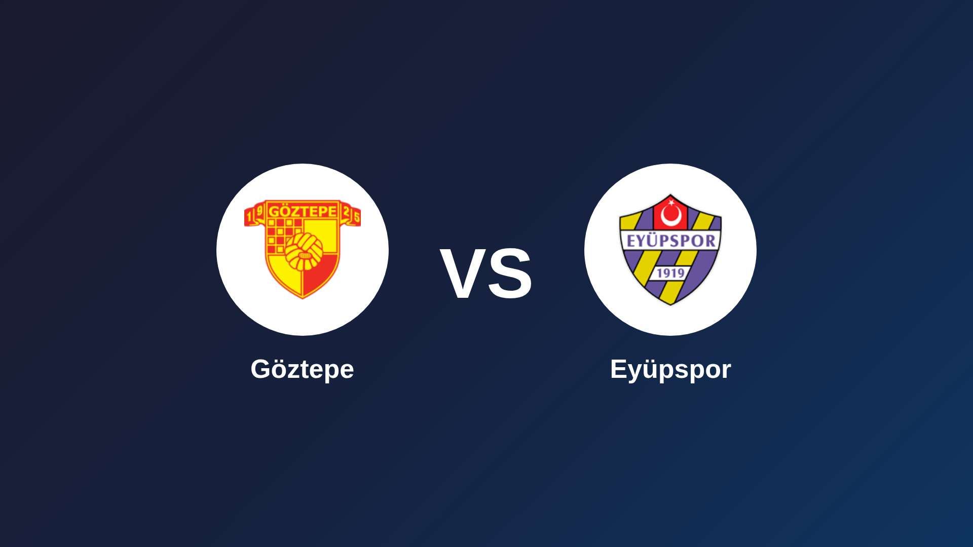 Göztepe vs Eyüpspor
