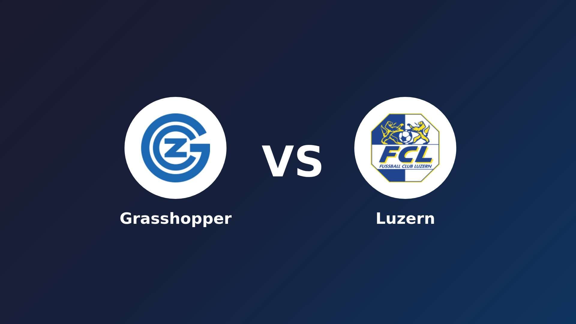 Grasshopper vs Luzern