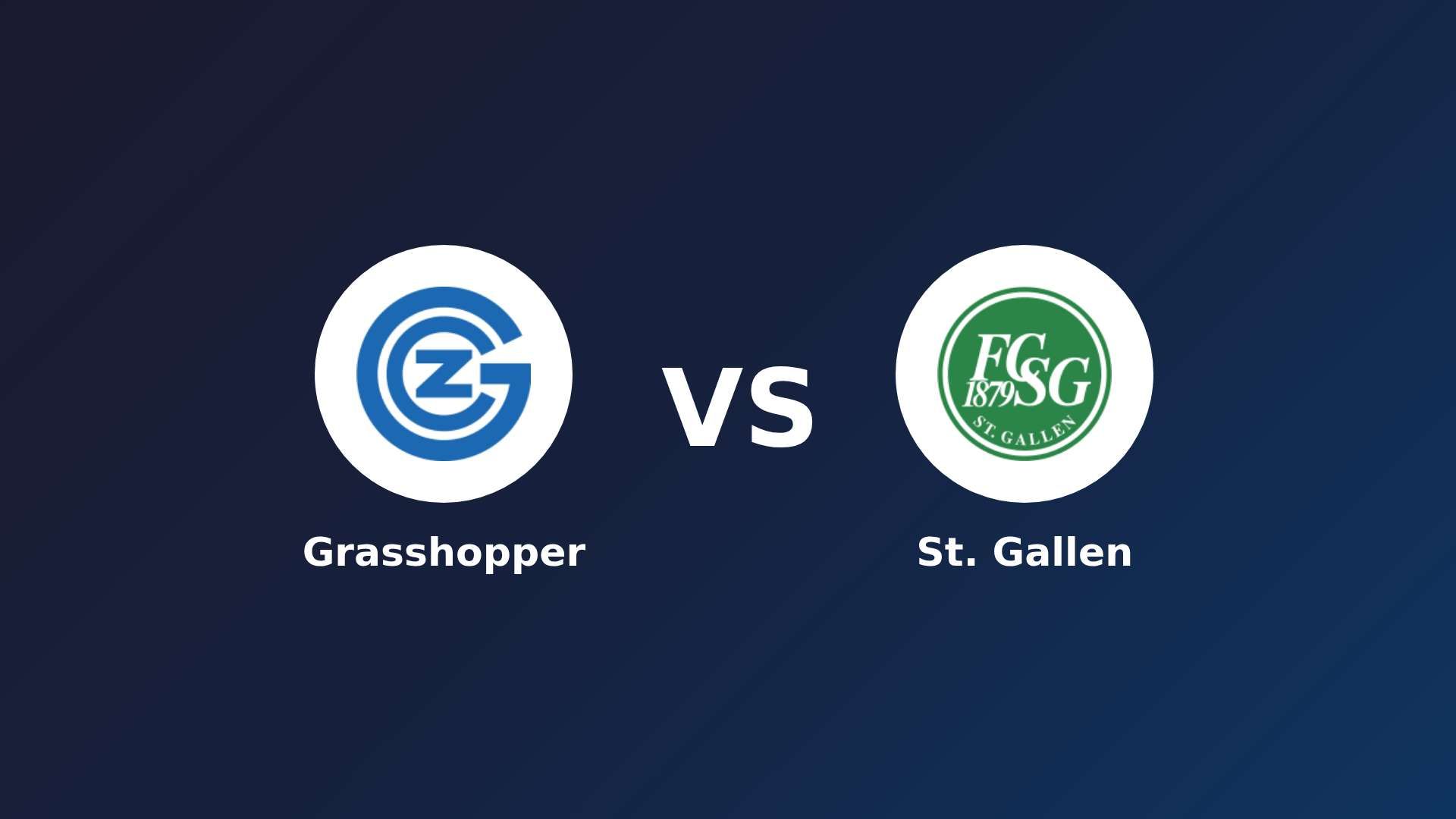Grasshopper vs St. Gallen