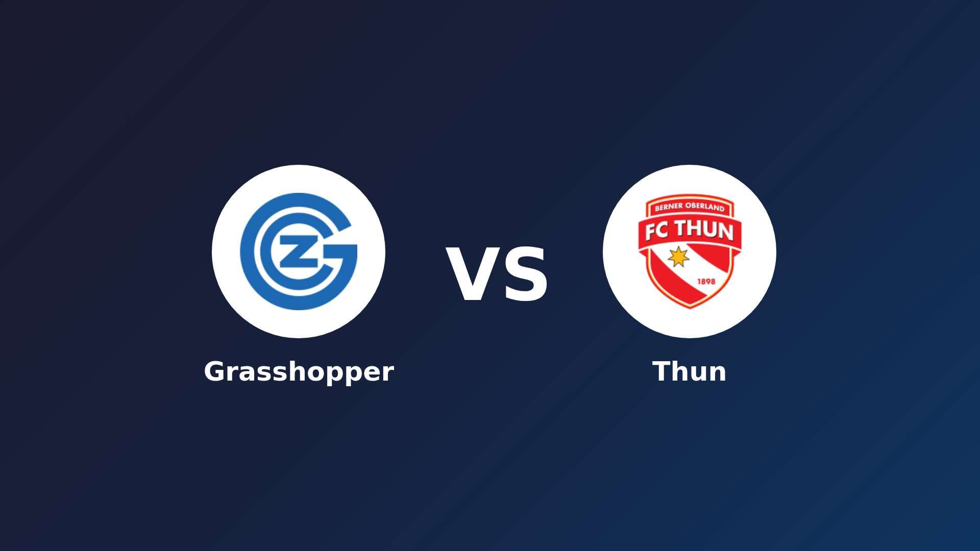 Grasshopper vs Thun