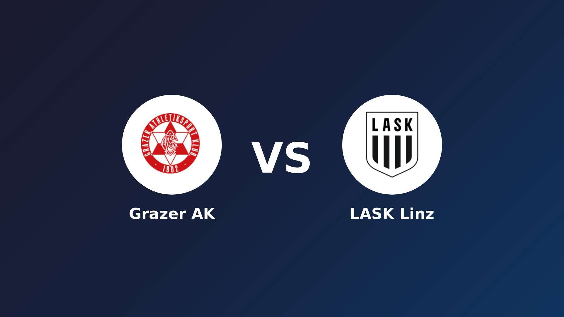 Grazer AK vs LASK Linz
