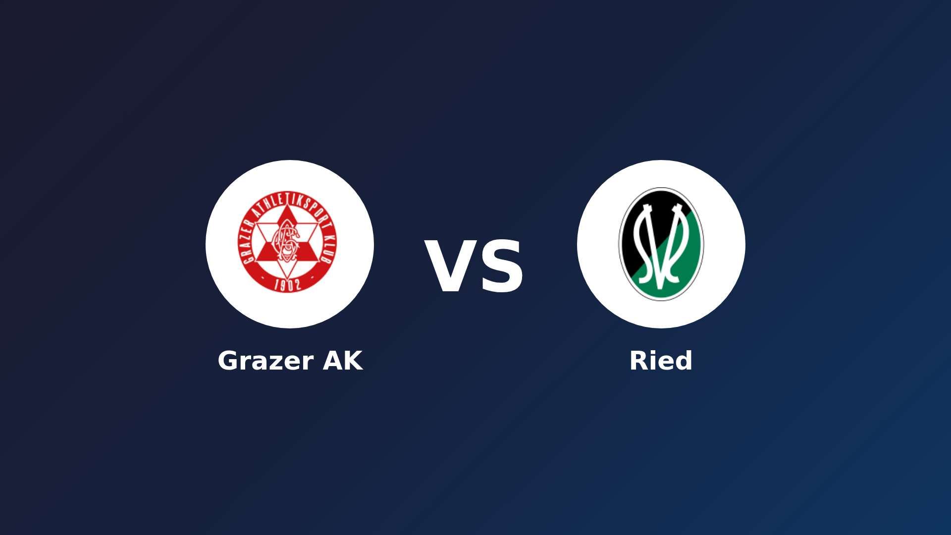 Grazer AK vs Ried