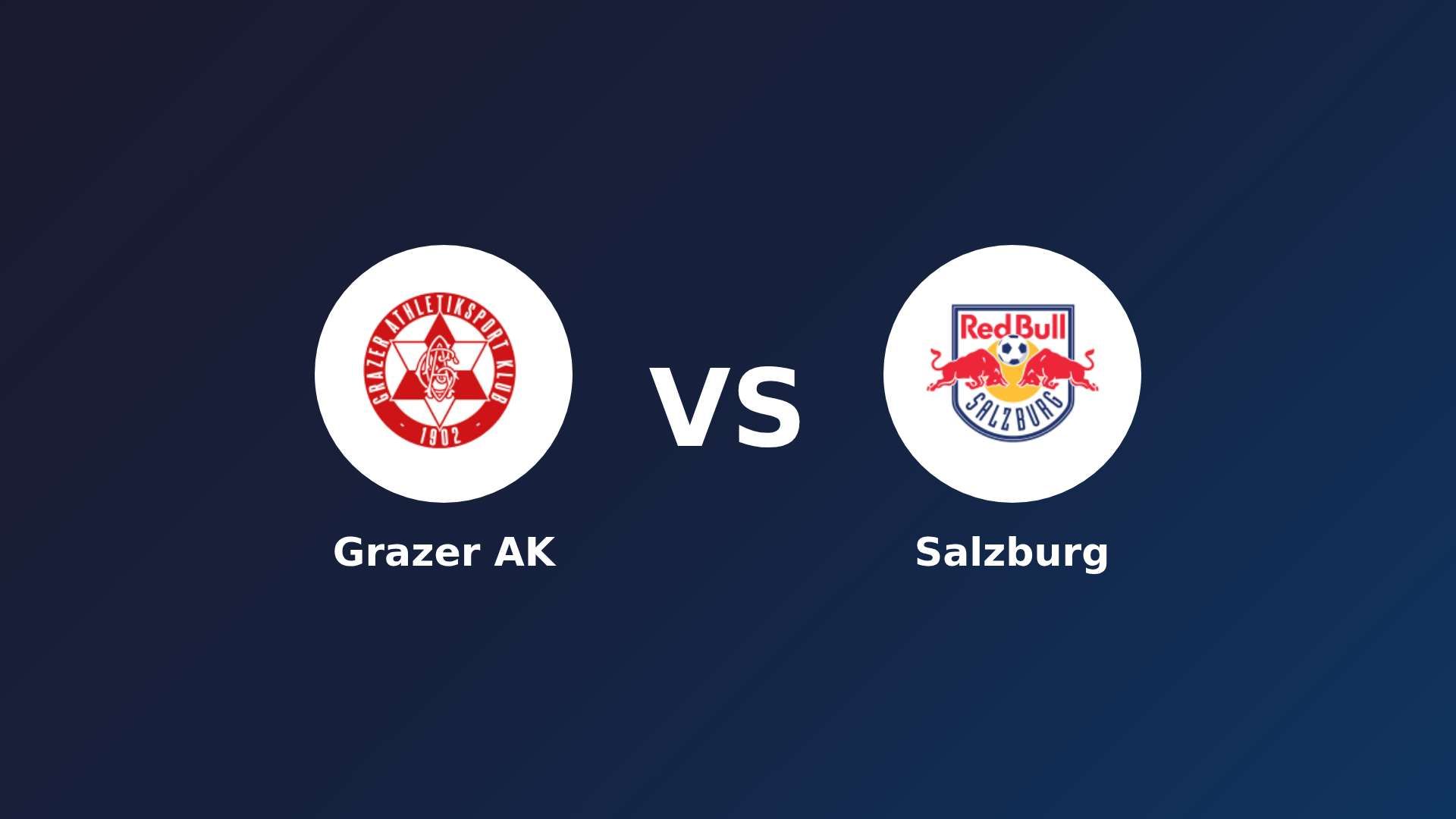 Grazer AK vs Salzburg