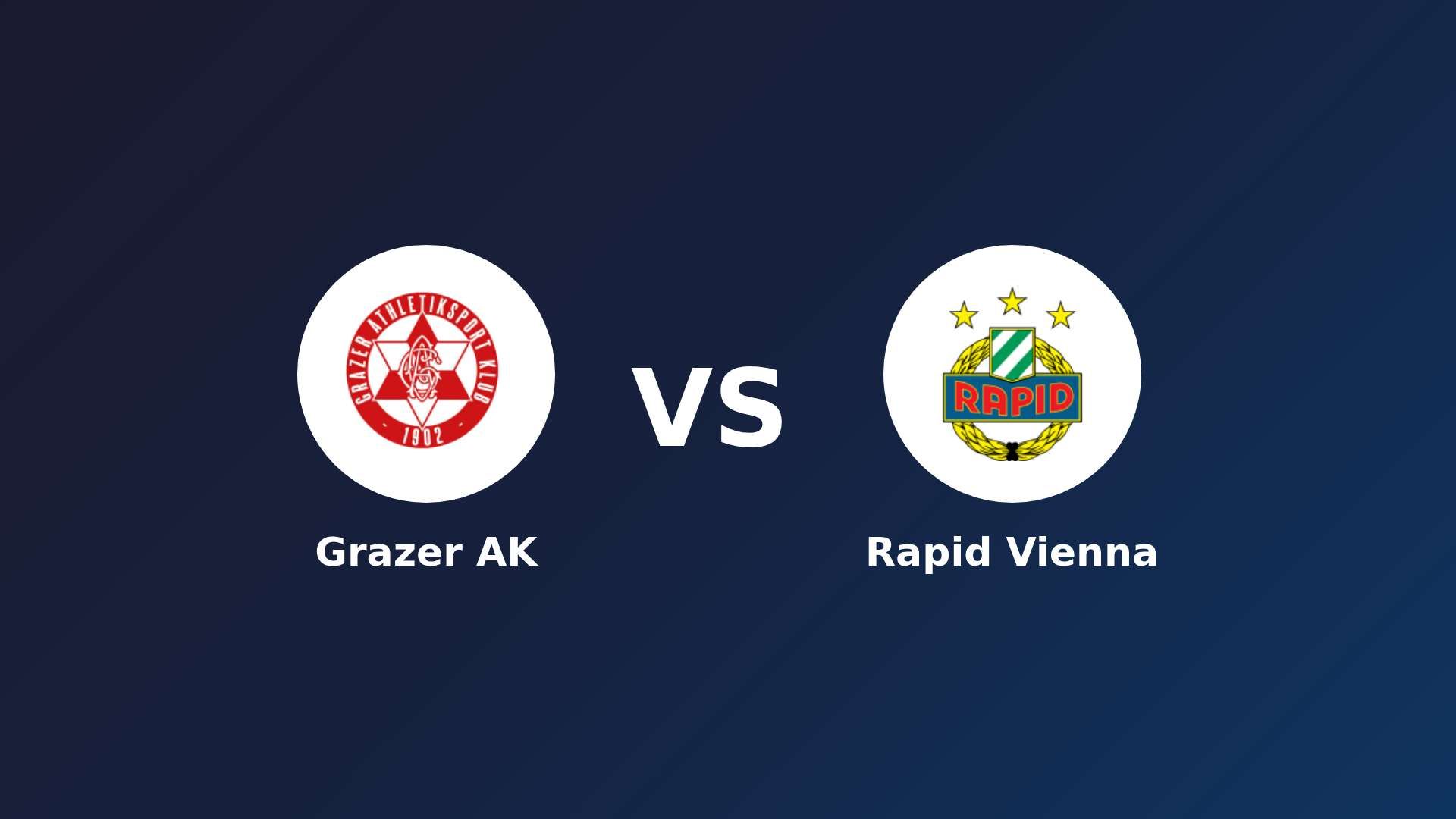 Grazer AK vs SK Rapid