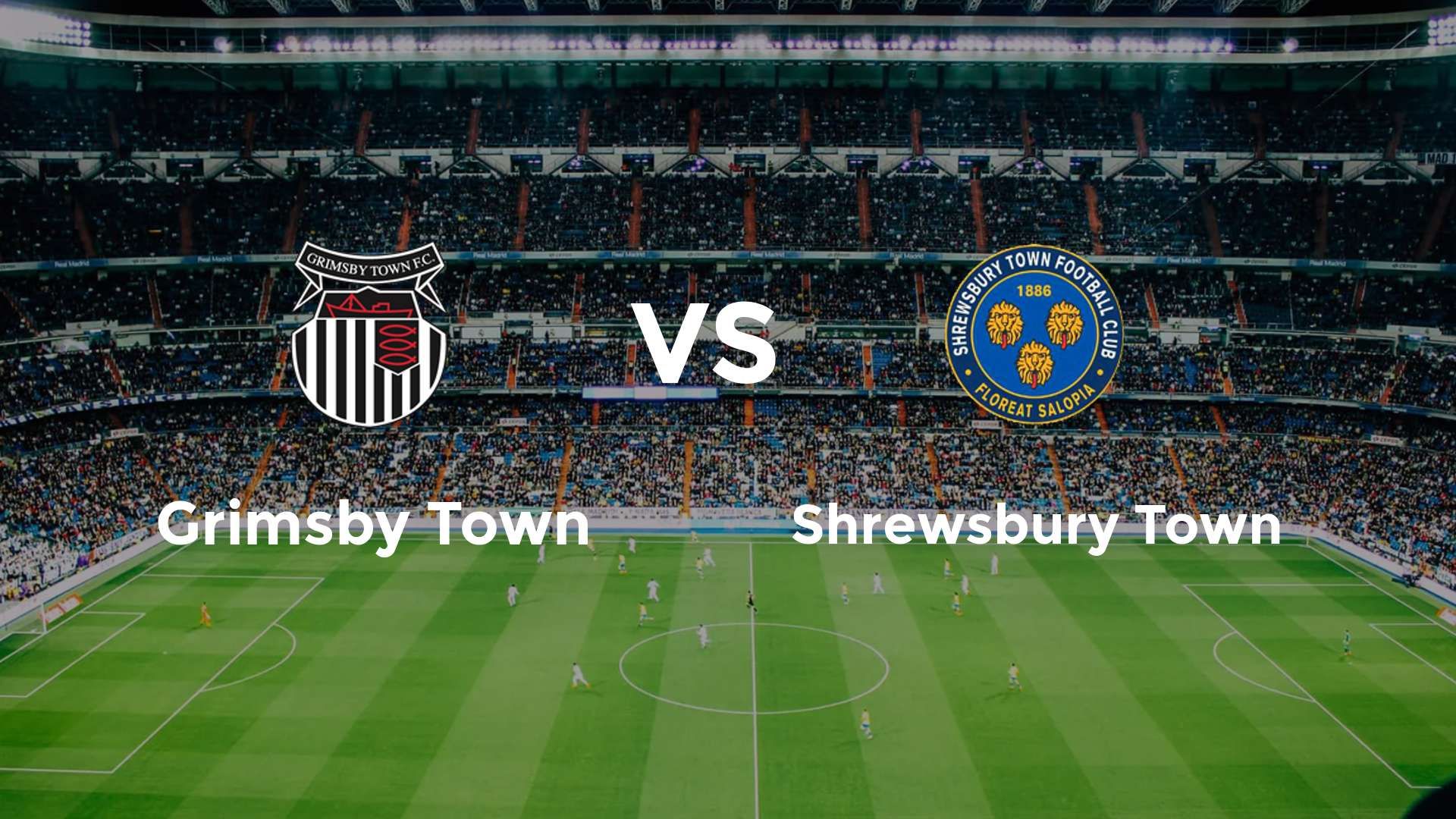 Grimsby Town vs Shrewsbury Town