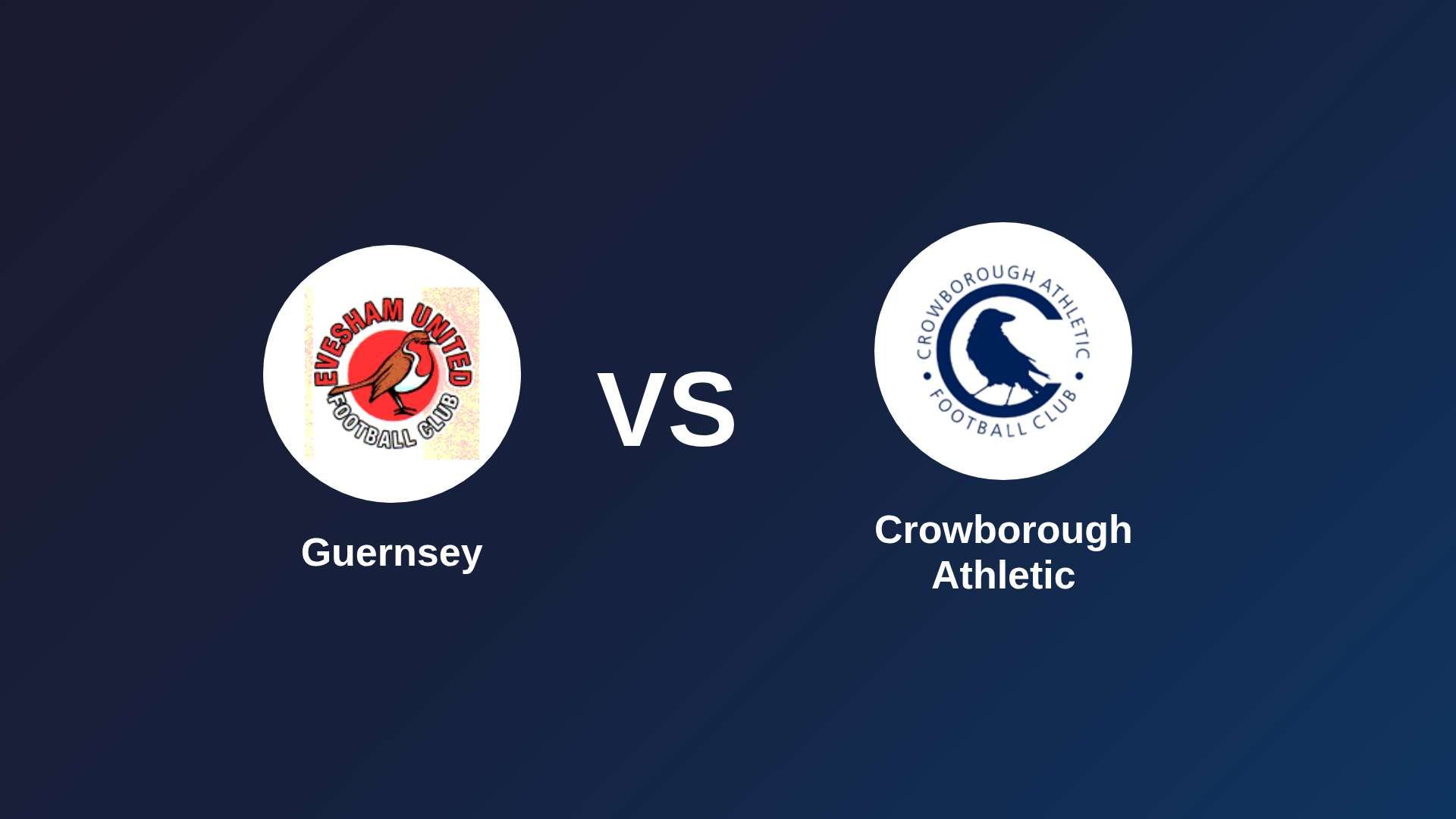 Guernsey vs Crowborough Athletic