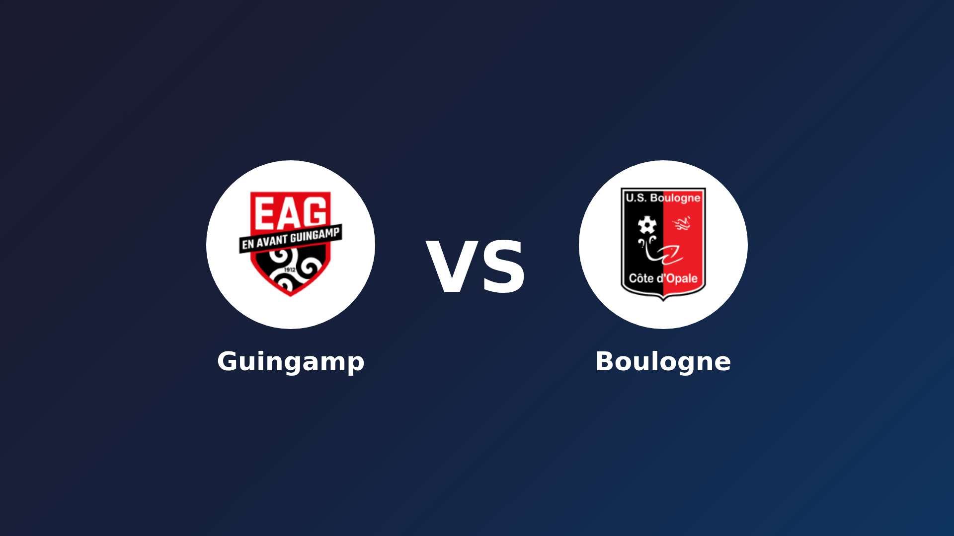 Guingamp vs Boulogne