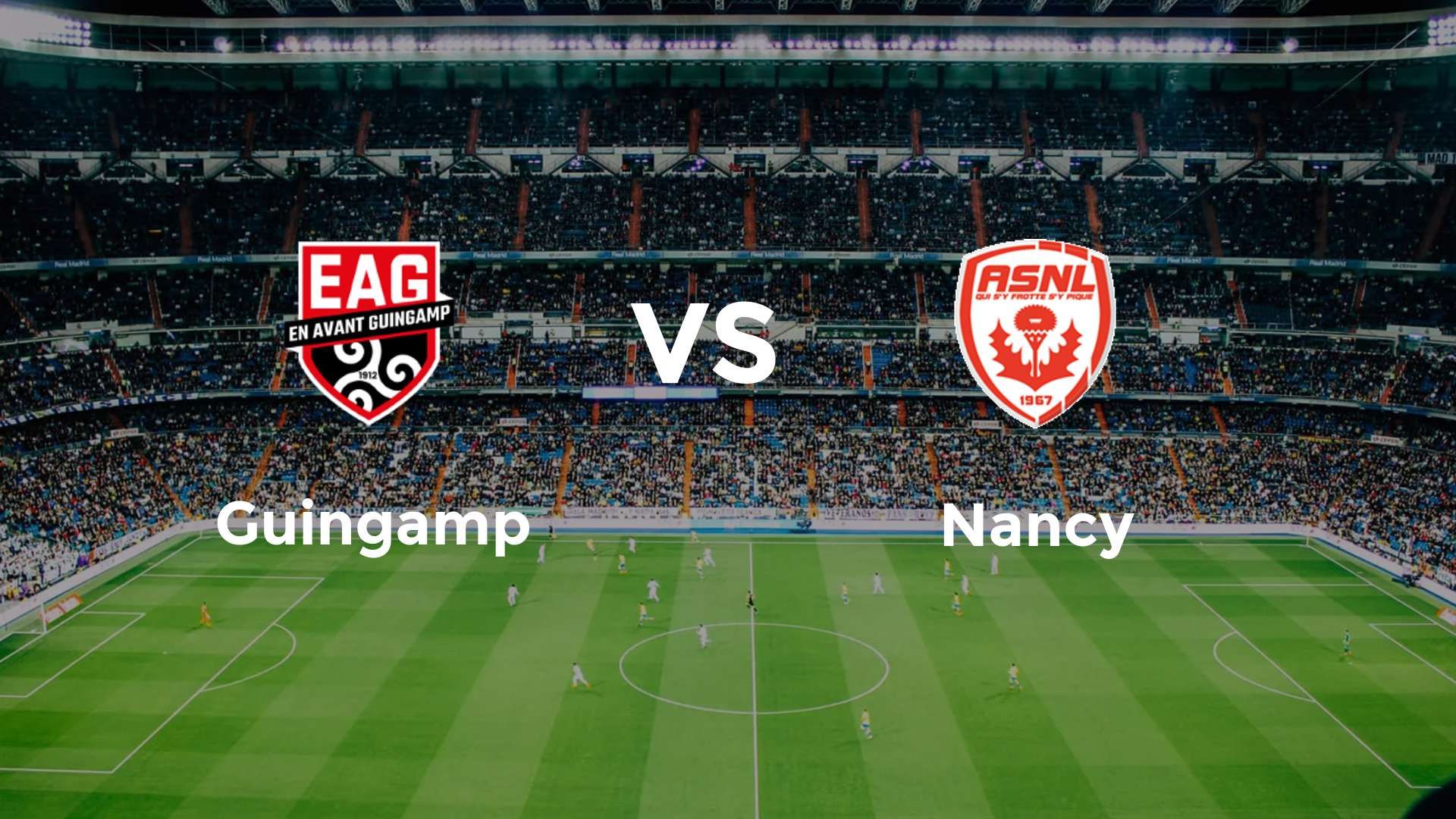 Guingamp vs Nancy