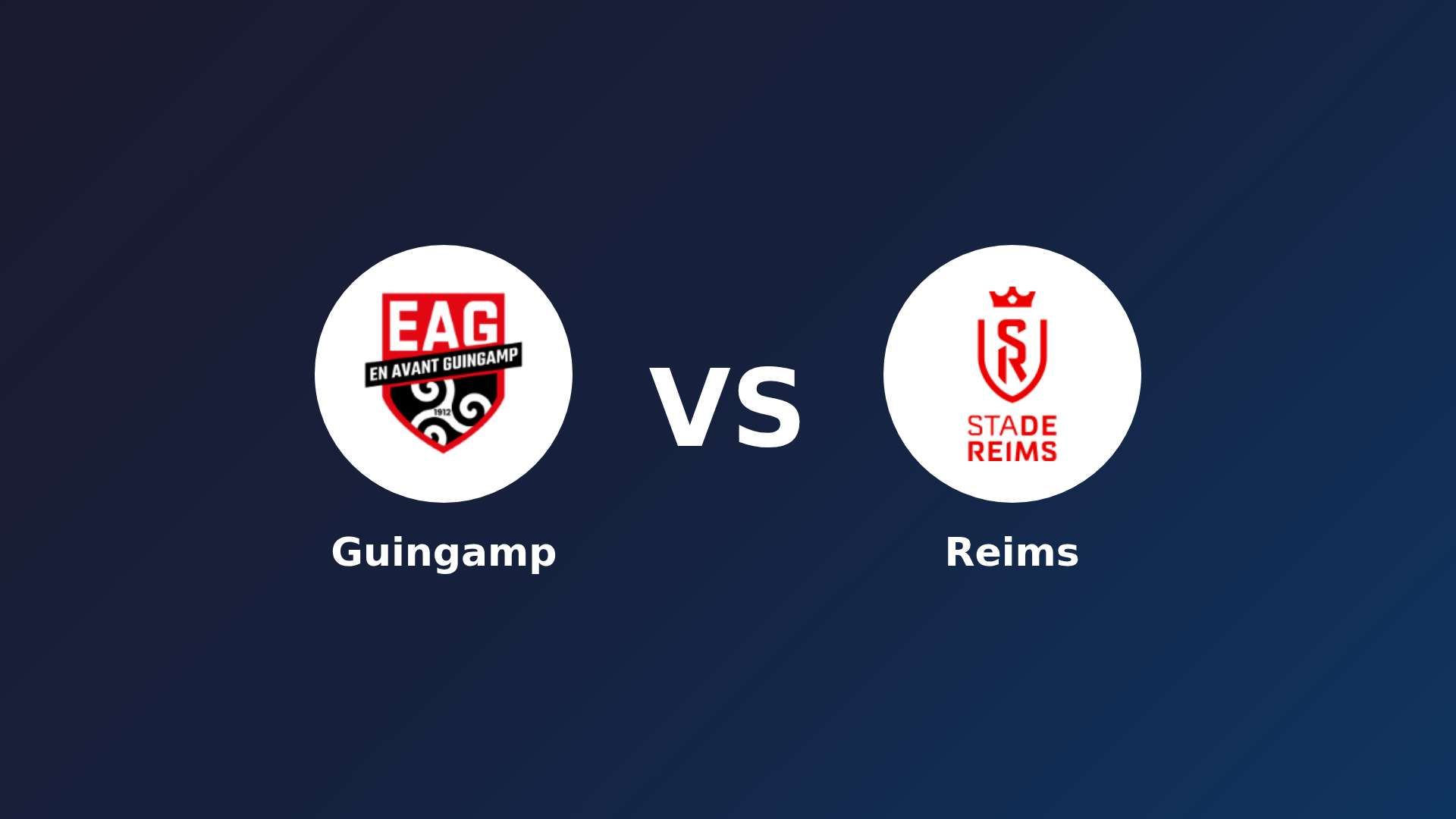 Guingamp vs Reims