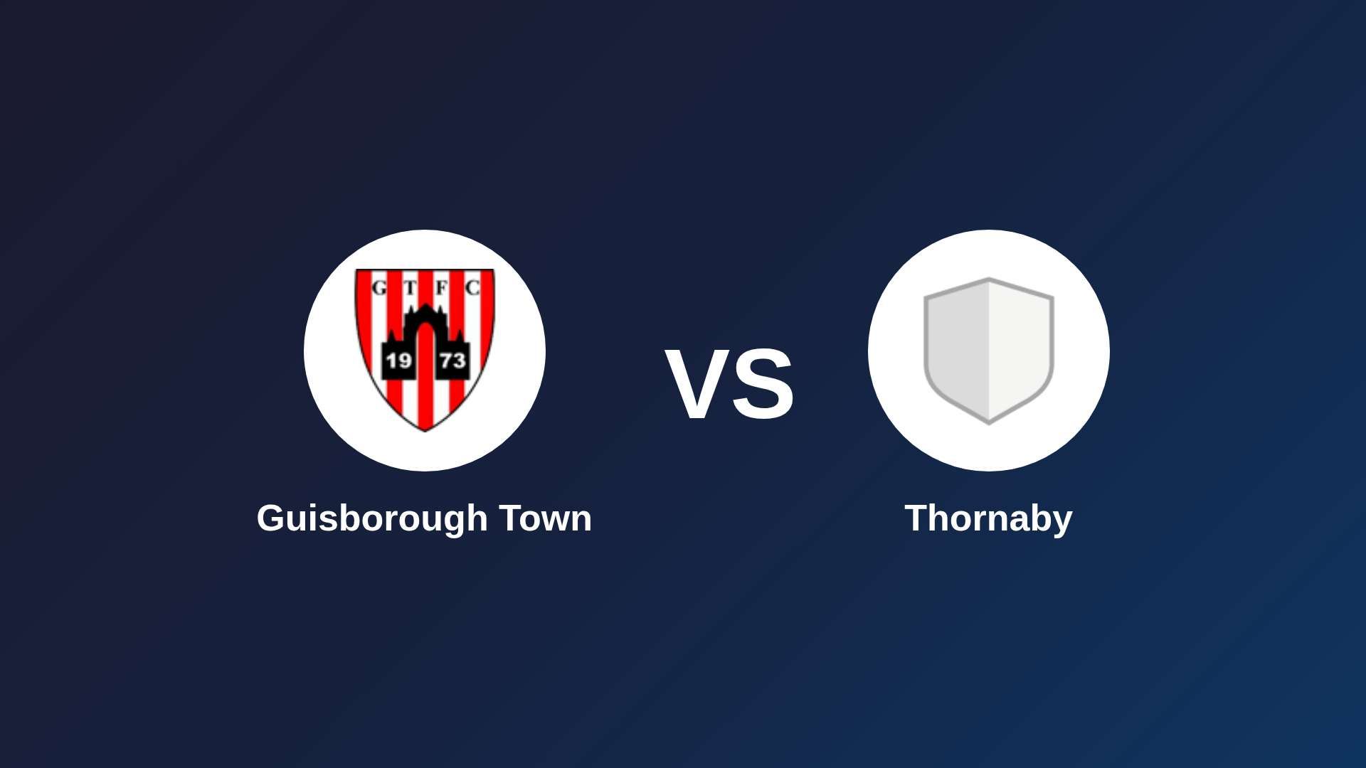 Guisborough Town vs Thornaby