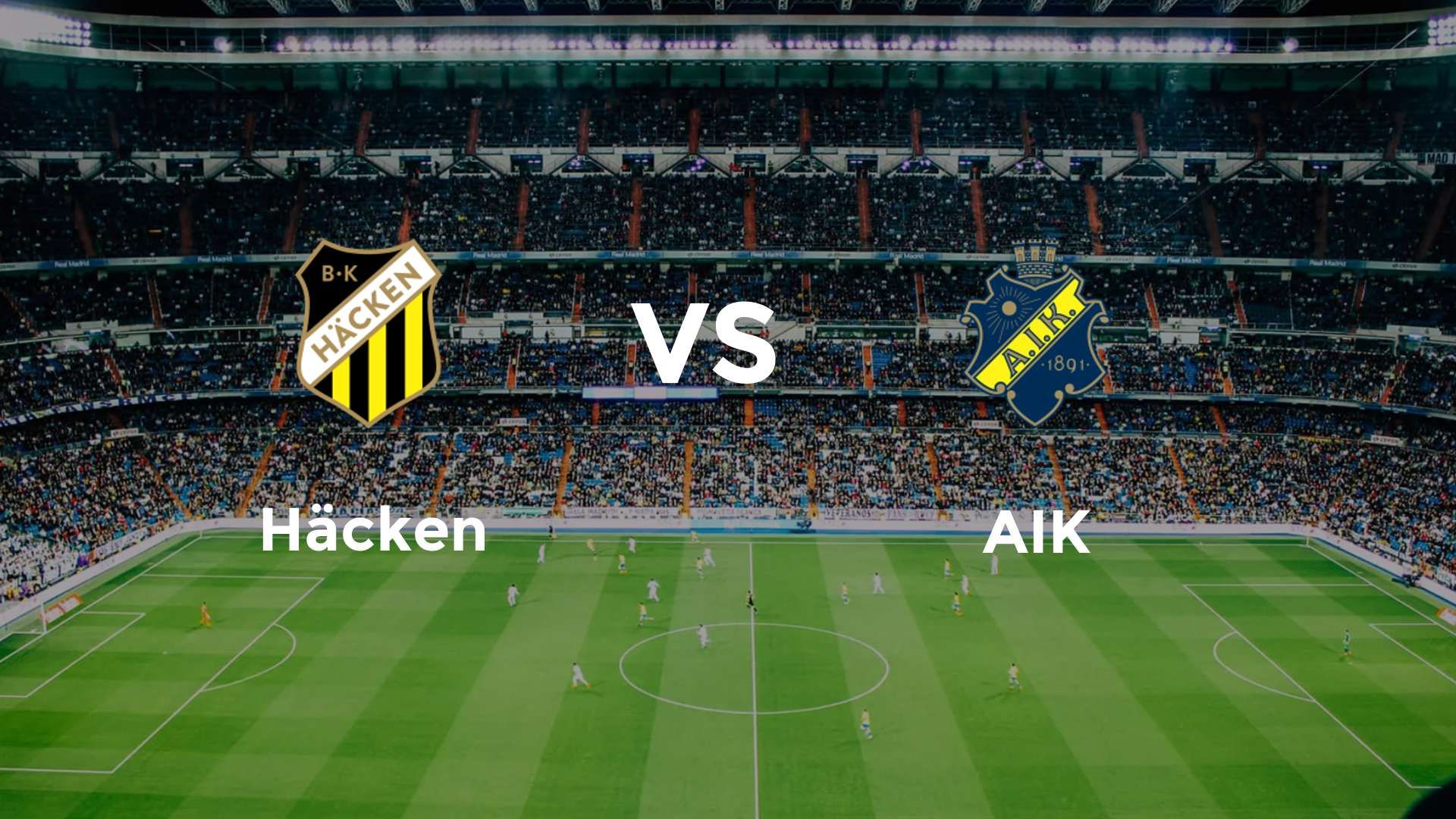 Häcken vs AIK