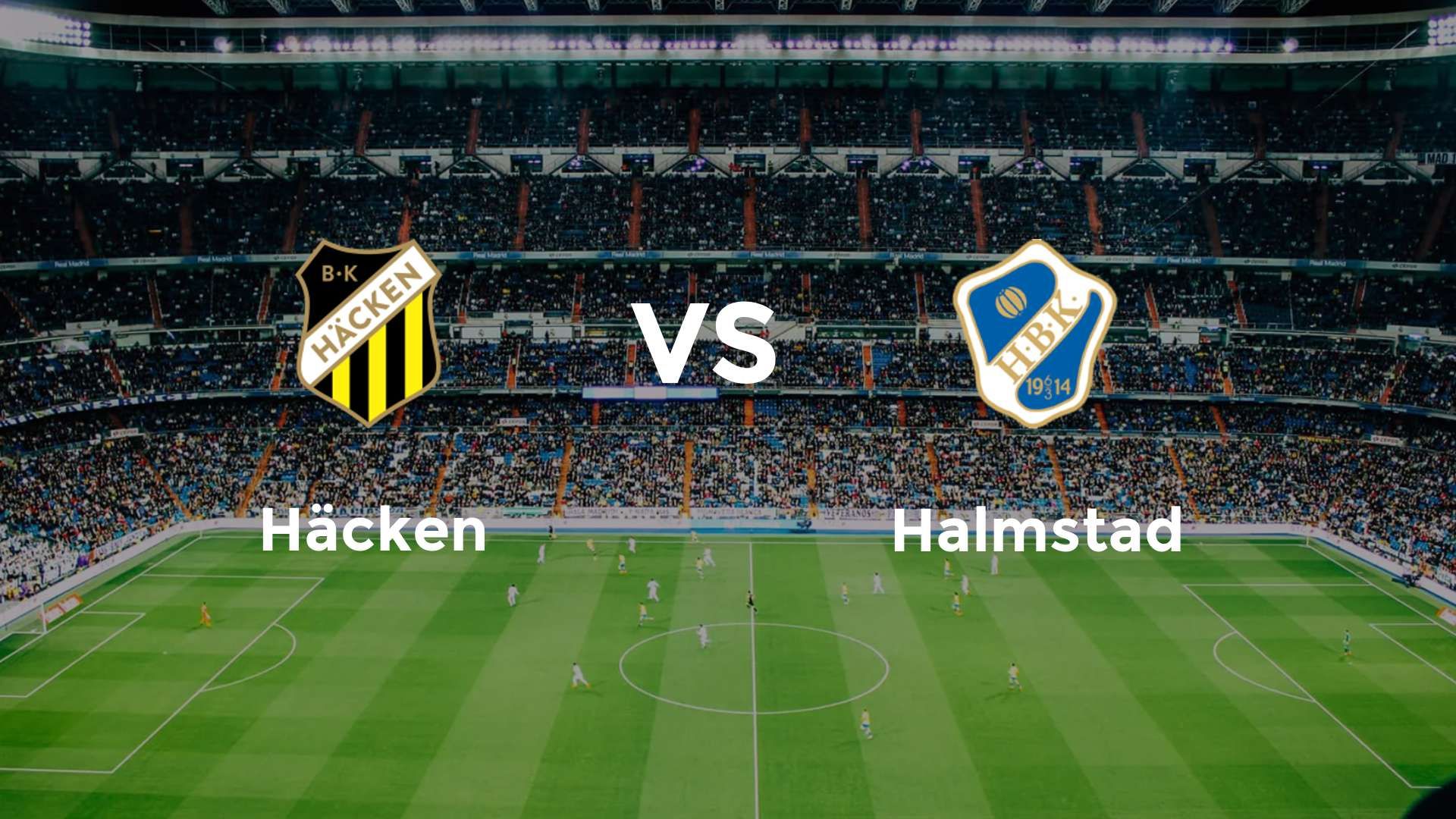 Häcken vs Halmstad