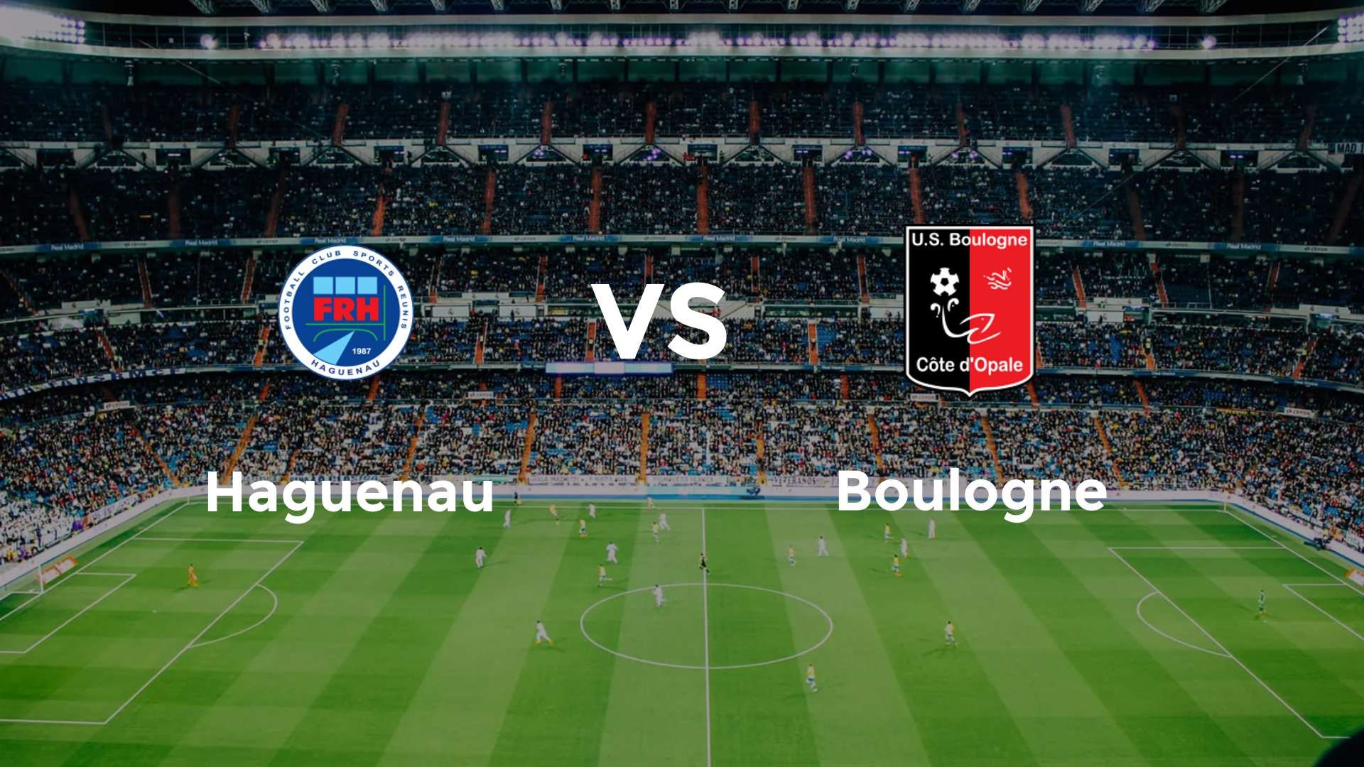 Haguenau vs Boulogne