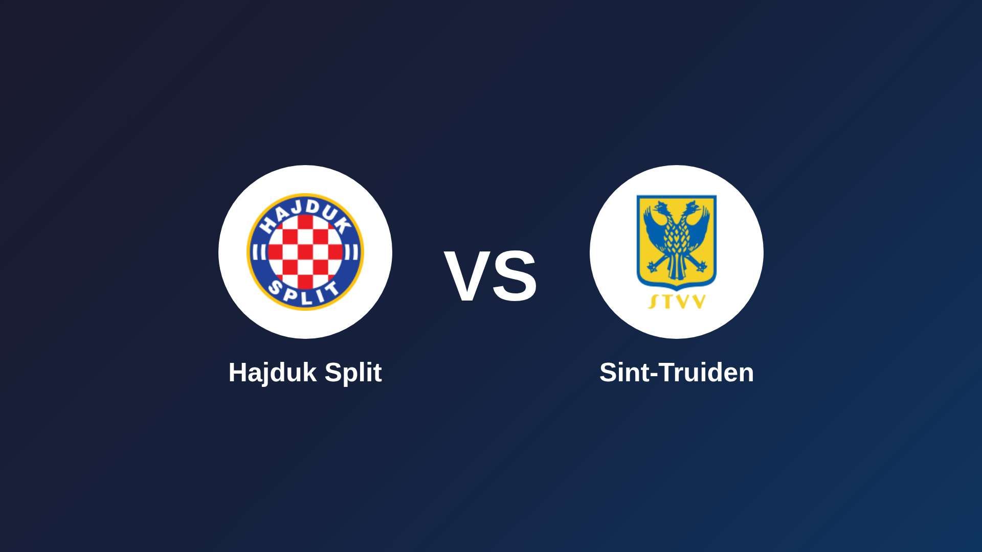 Hajduk Split vs Sint-Truiden