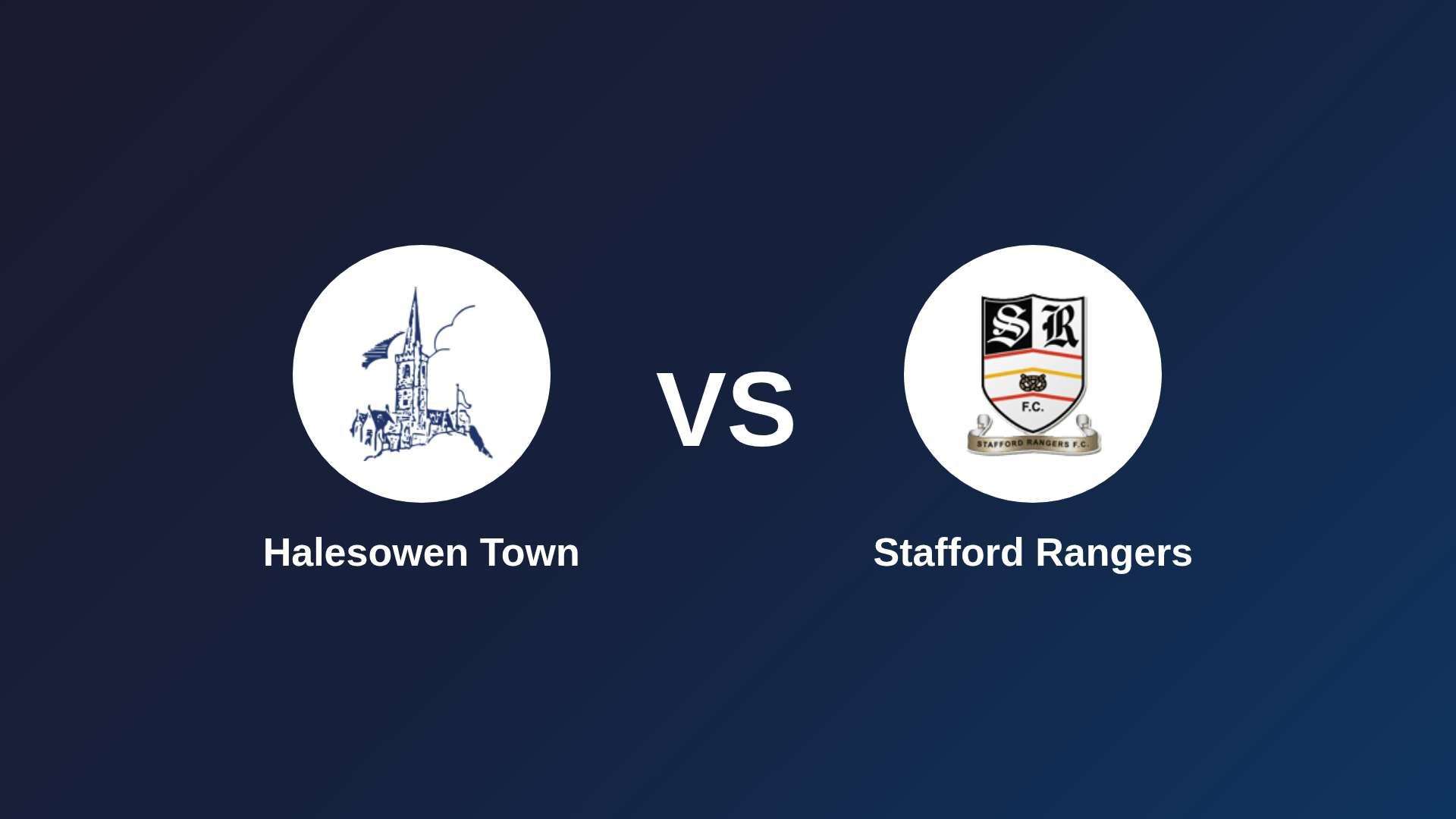 Halesowen Town vs Stafford Rangers