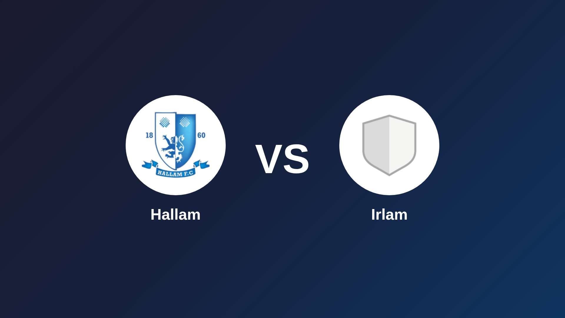 Hallam vs Irlam