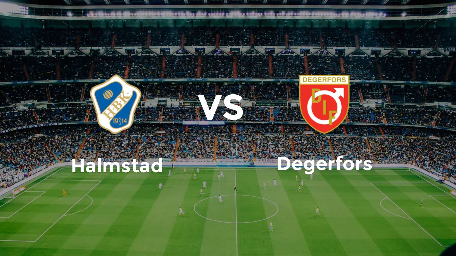 Halmstad vs Degerfors