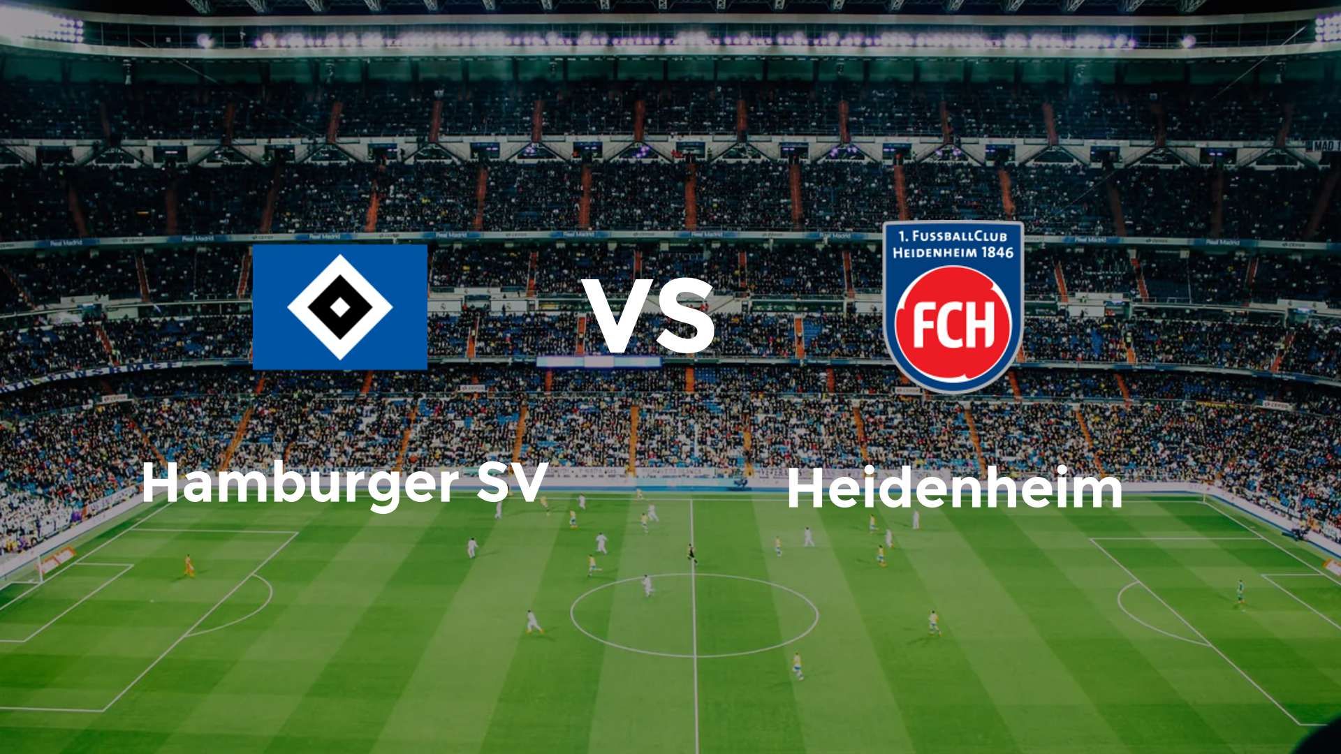 Hamburger SV vs Heidenheim