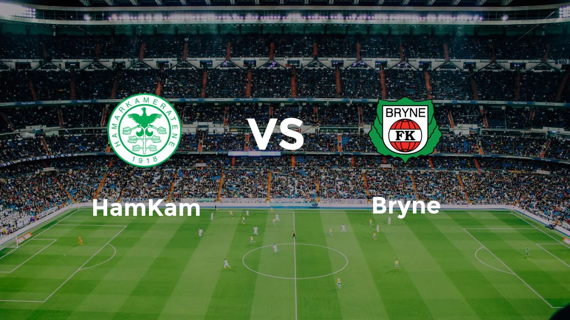 HamKam vs Bryne