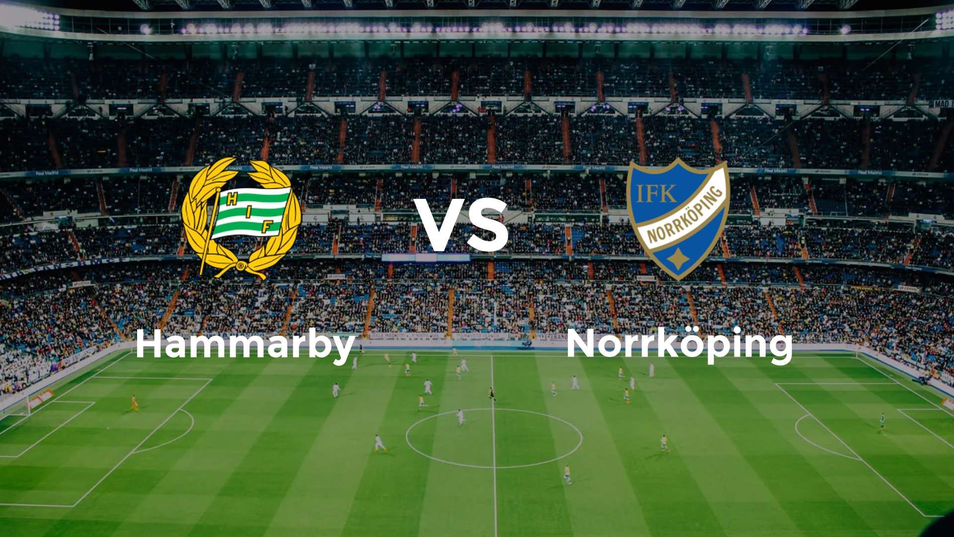 Hammarby vs Norrköping