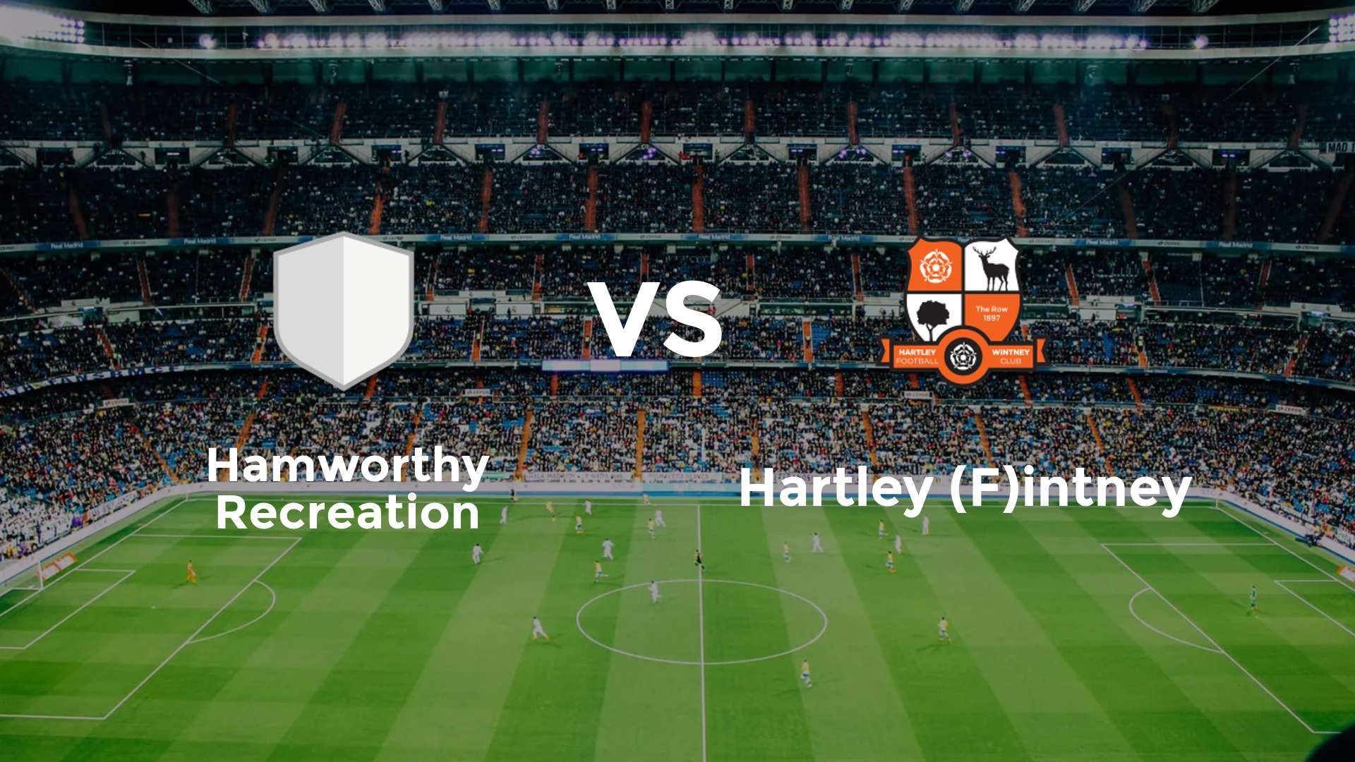 Hamworthy Recreation vs Hartley (F)intney