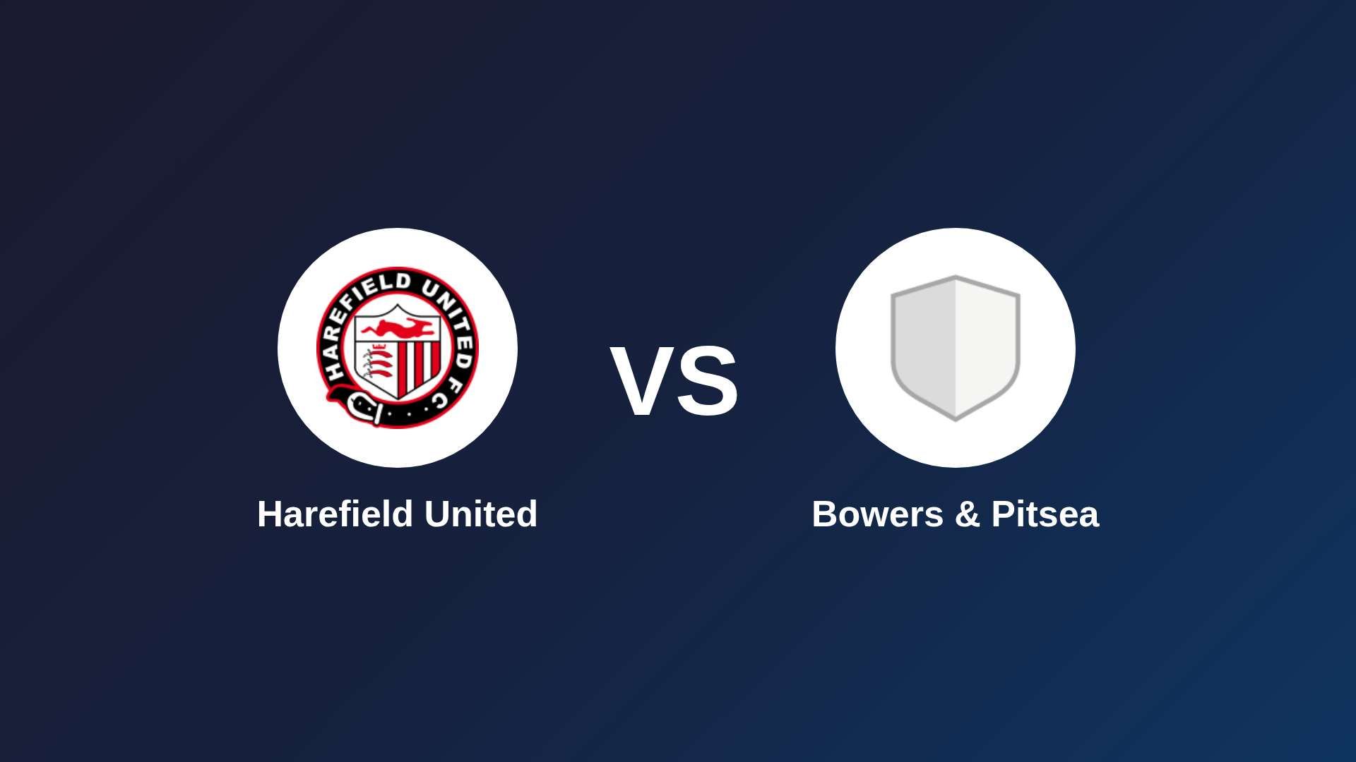 Harefield United vs Bowers & Pitsea