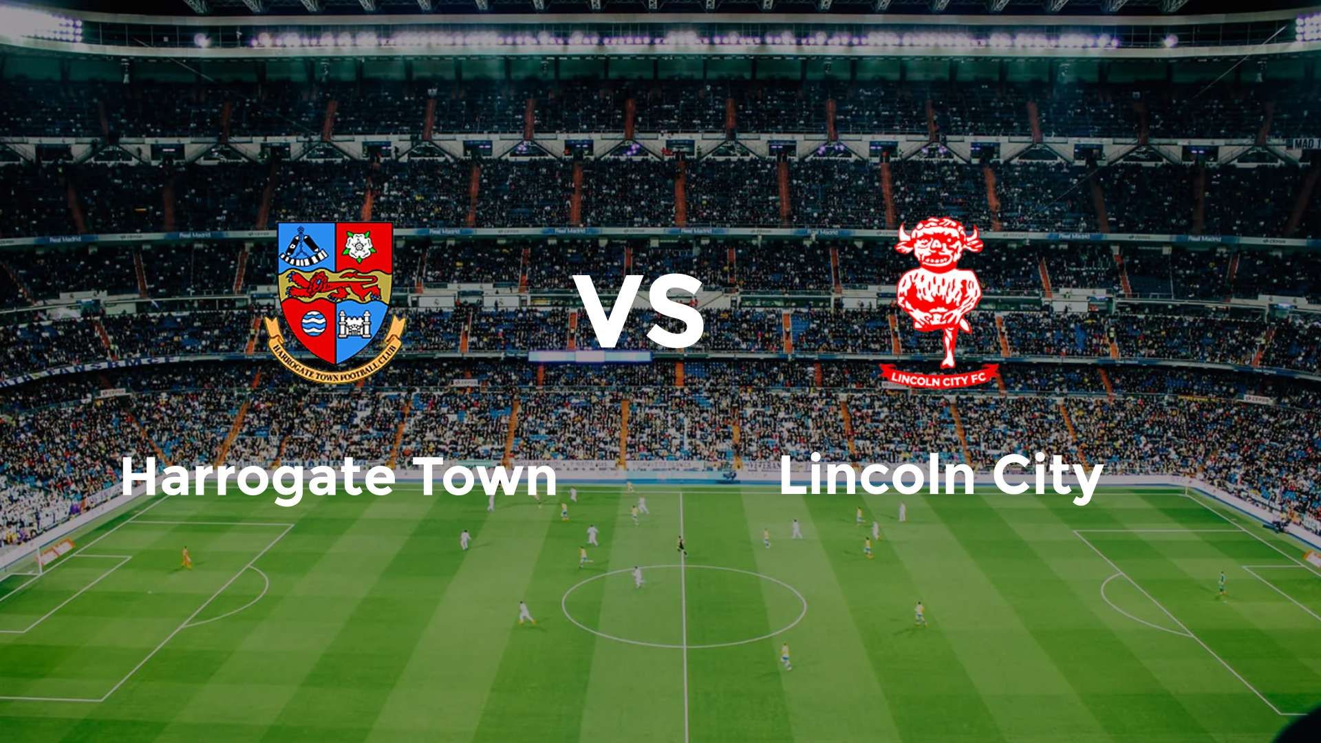 Harrogate Town vs Lincoln City