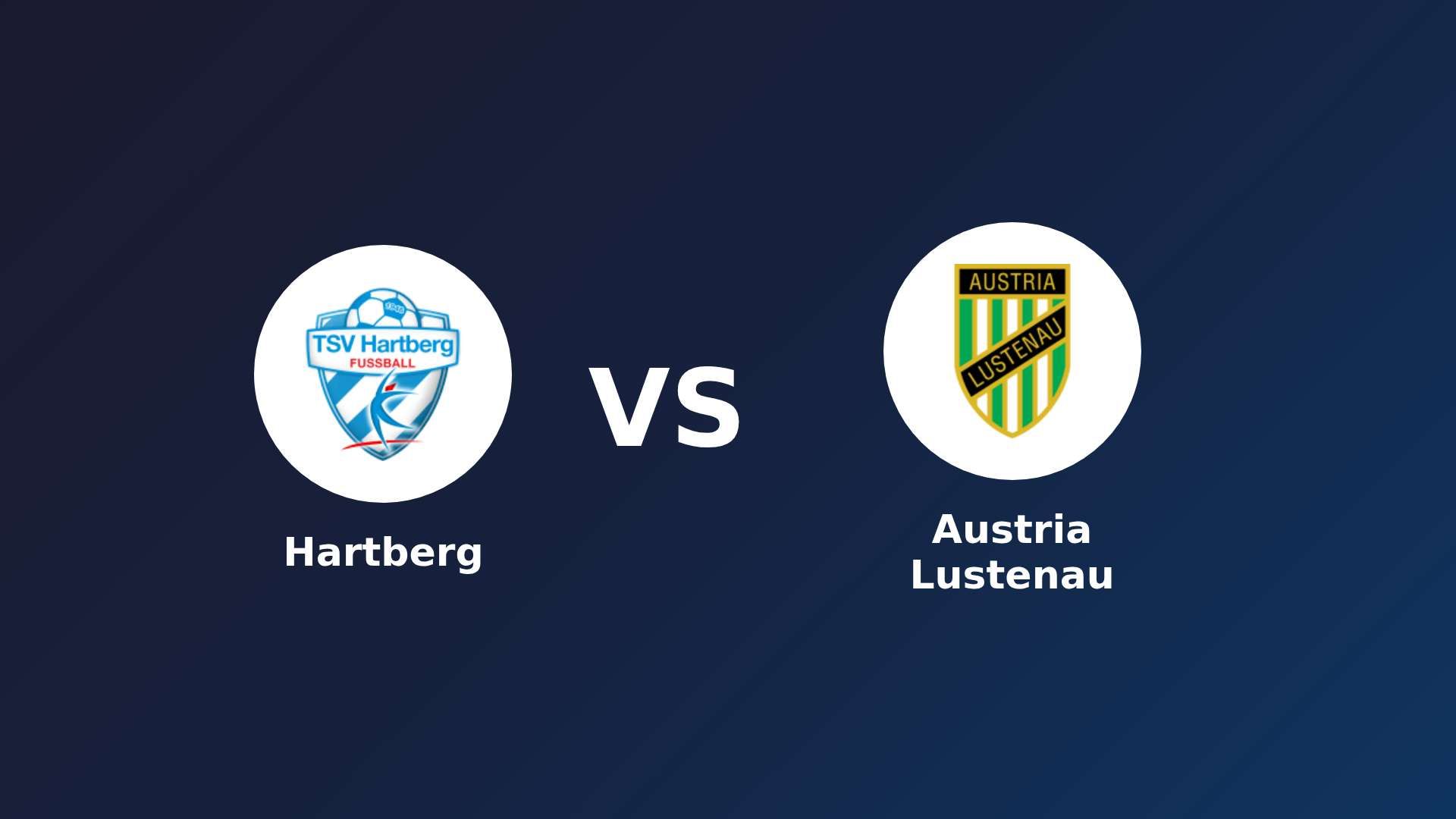Hartberg vs Austria Lustenau