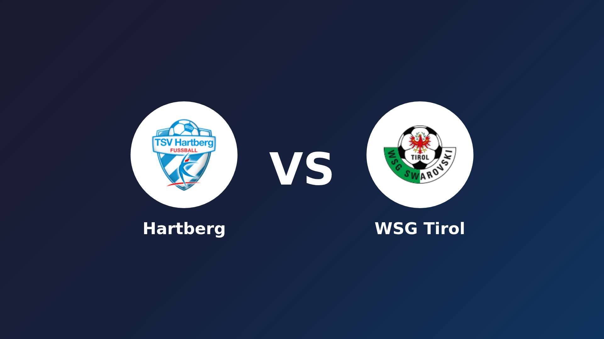 Hartberg vs (F)SG Tirol