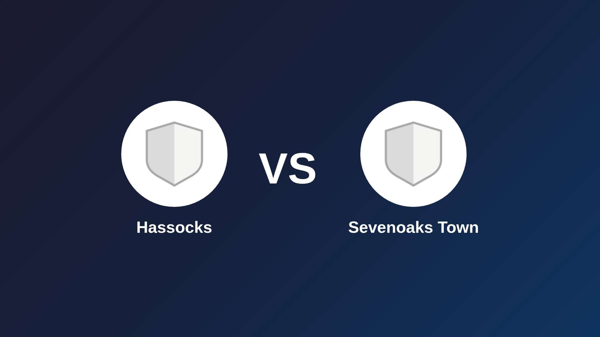 Hassocks vs Sevenoaks Town